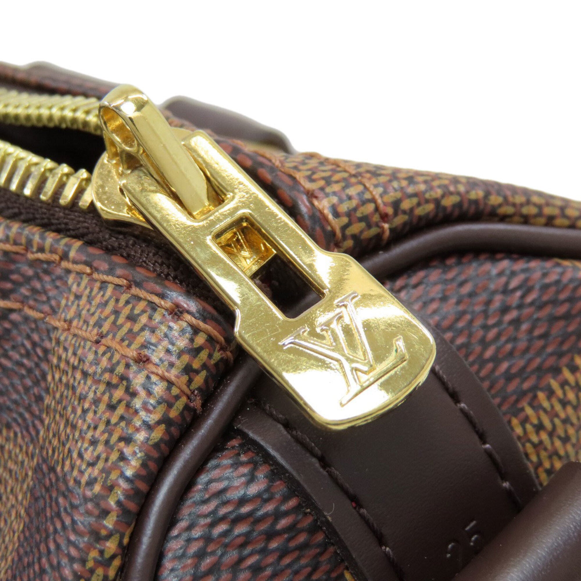Louis Vuitton Damier Canvas Ebene Damier Canvas Handbag (Pre-Owned)
