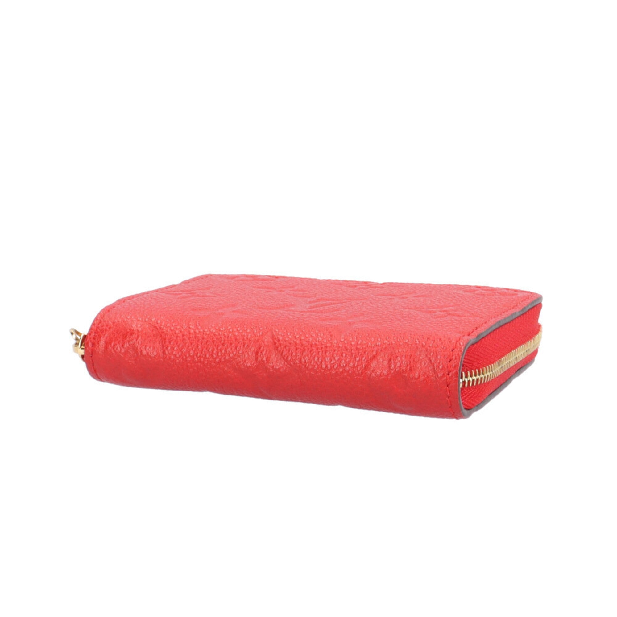 Louis Vuitton Monogram Empreinte Cerise Red Color Monogram Empreinte Coin Purse/Coin Case (Pre-Owned)