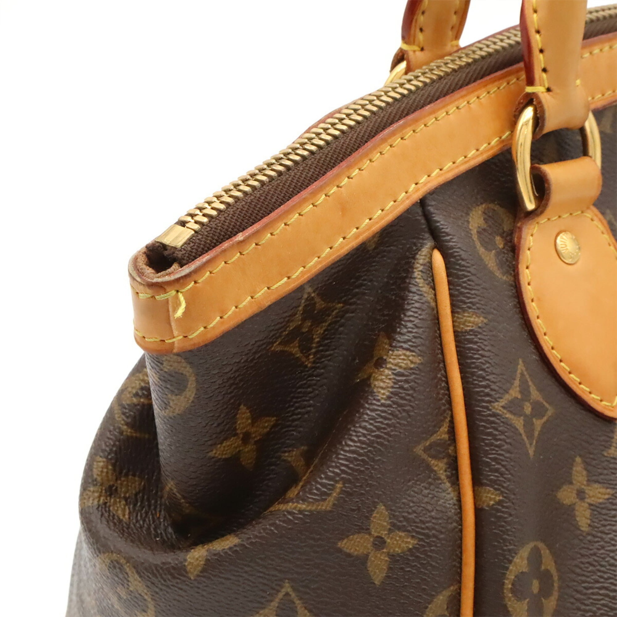 Louis Vuitton Brown Monogram Canvas Pvc Coated Canvas Handbag Tote Bag (Pre-Owned)