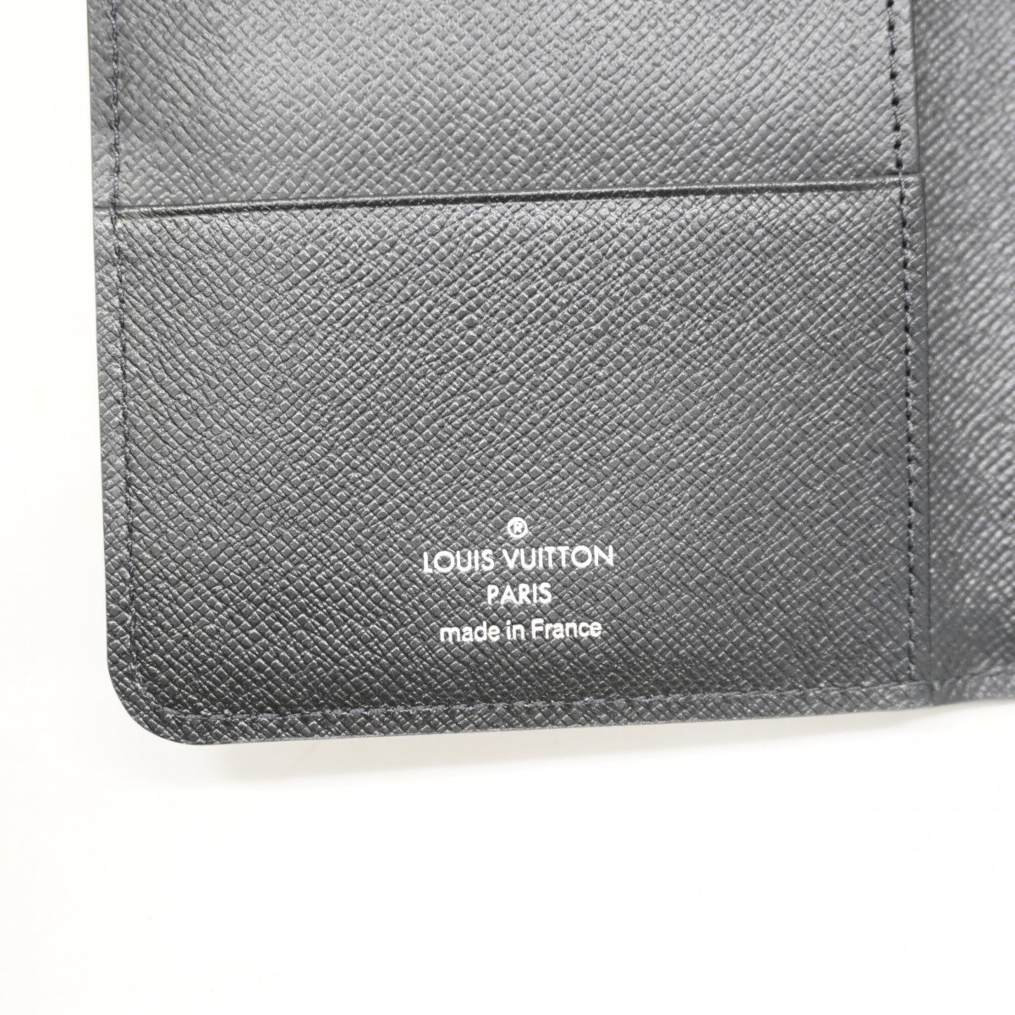 Louis Vuitton Noir Long Wallet (Tri-Fold) (Pre-Owned)