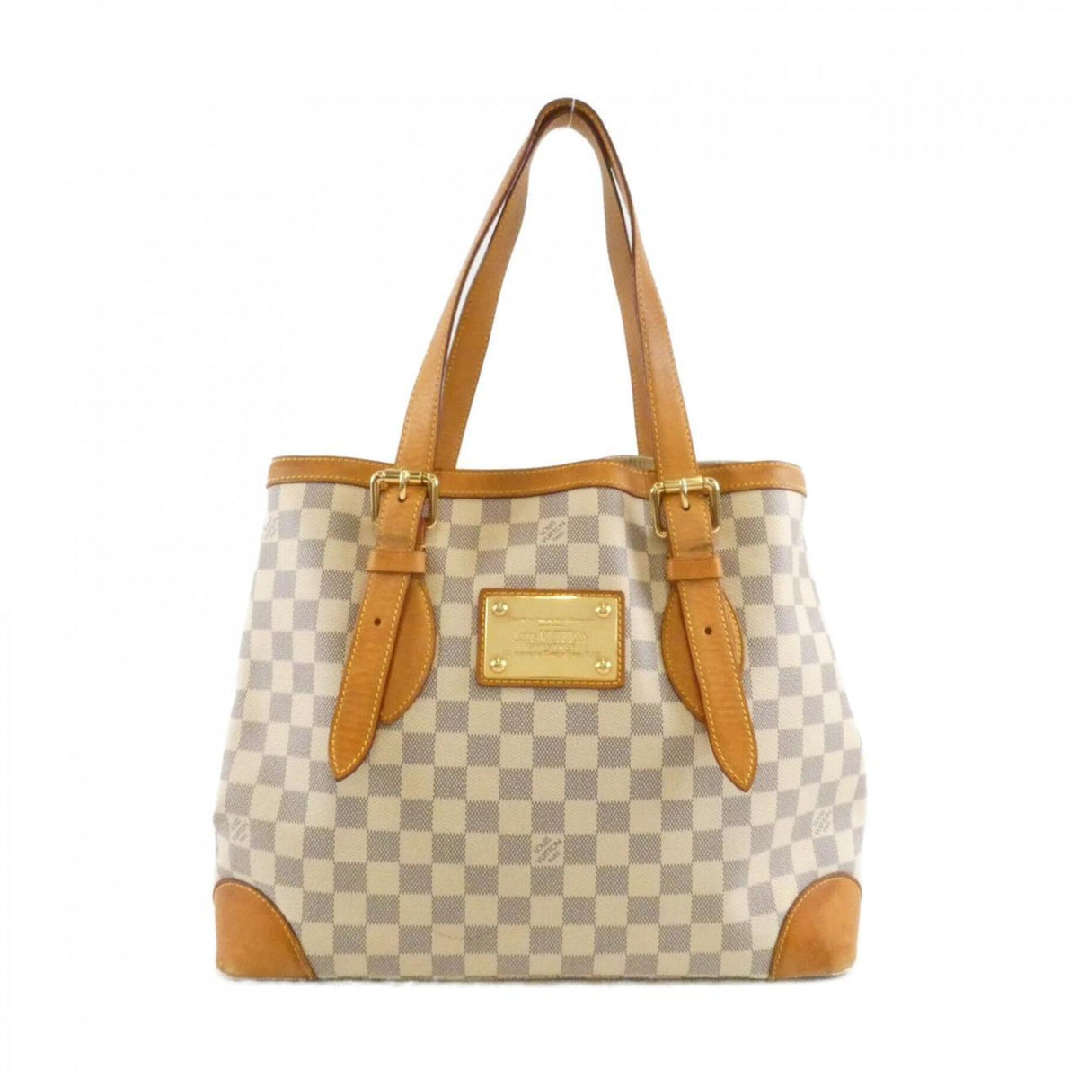 Louis Vuitton Damier Azur Azur Coated Canvas Handbag (Pre-Owned)
