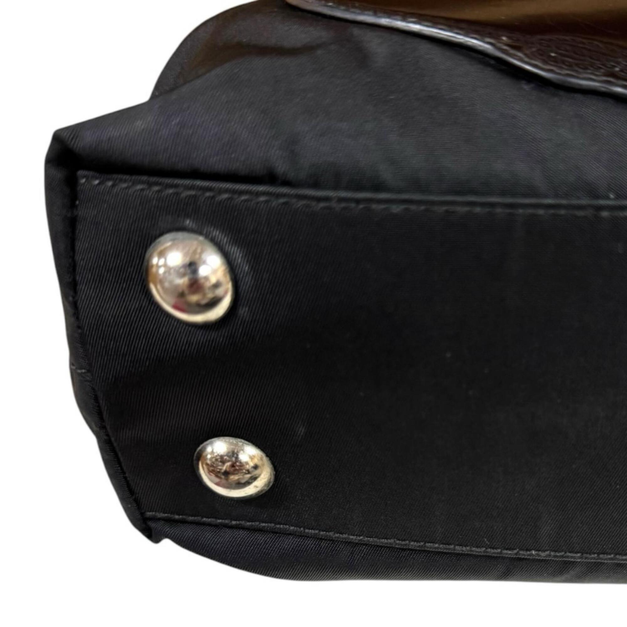 Prada Black Nylon Shoulder Bag (Pre-Owned)
