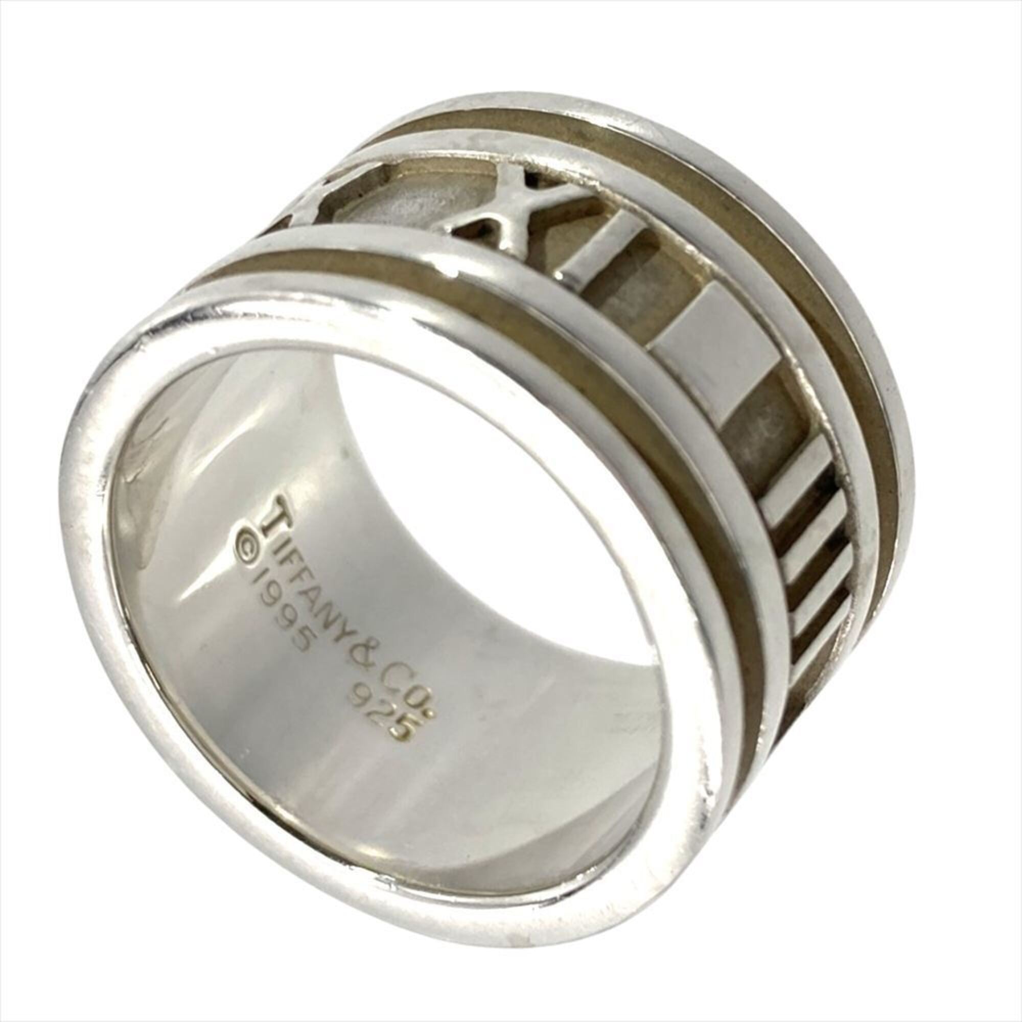 Tiffany Silver Silver 925 Band Ring (Pre-Owned)