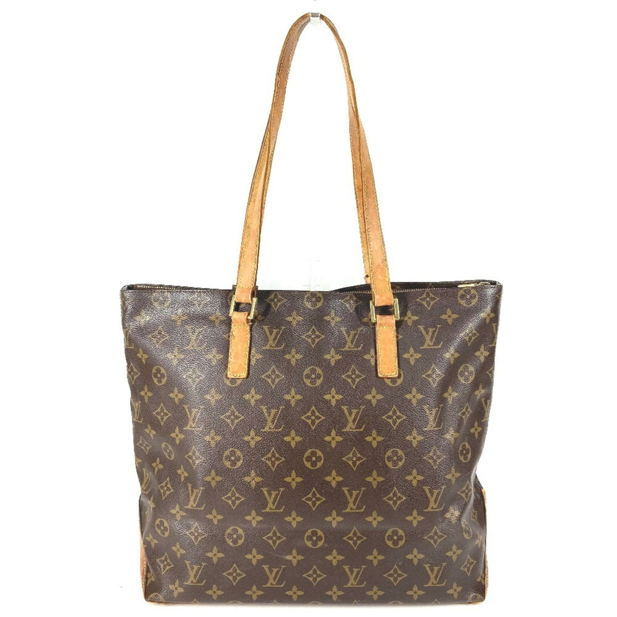 Louis Vuitton Brown Monogram Monogram Canvas Shoulder Bag Tote Bag (Pre-Owned)