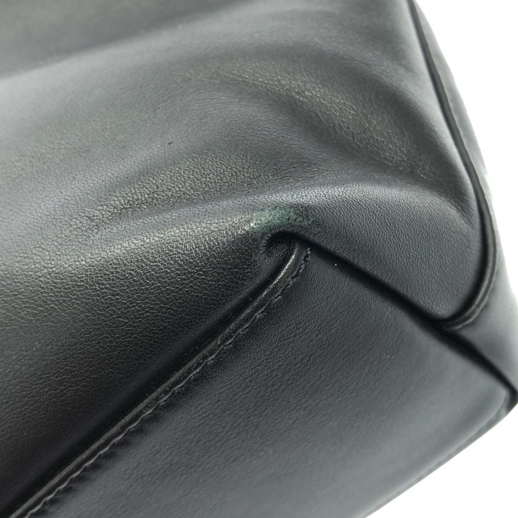 Christian Dior Black Leather Handbag (Pre-Owned)