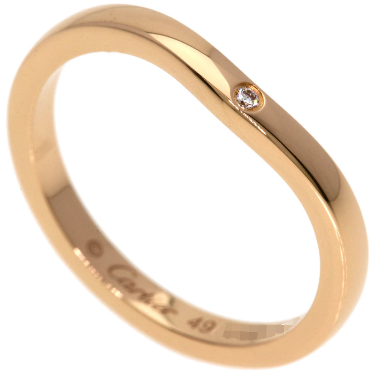 Cartier Pink Gold (18K) Band Ring (Pre-Owned)