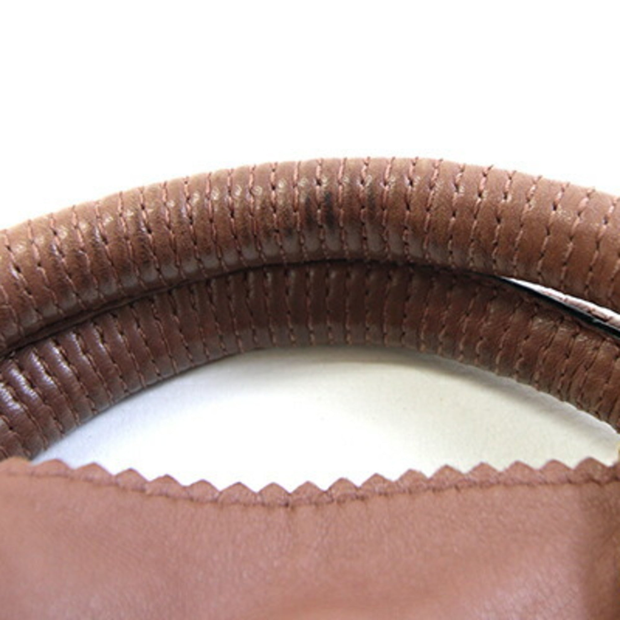 Loewe Brown Pink Leather Handbag (Pre-Owned)