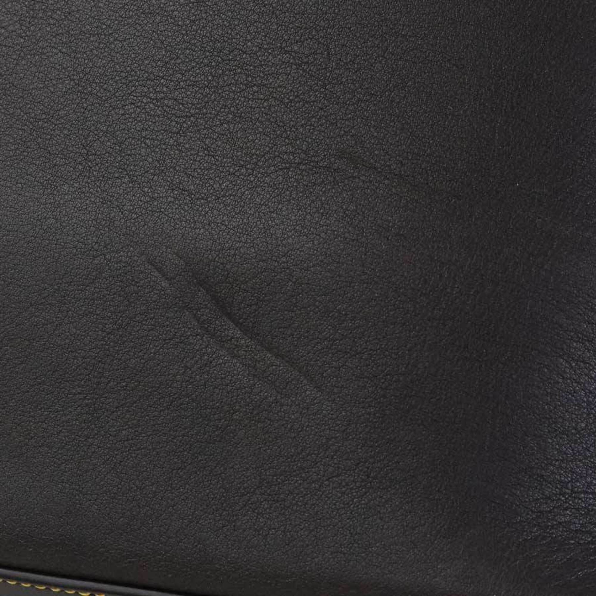 Salvatore Ferragamo Brown Leather Handbag (Pre-Owned)
