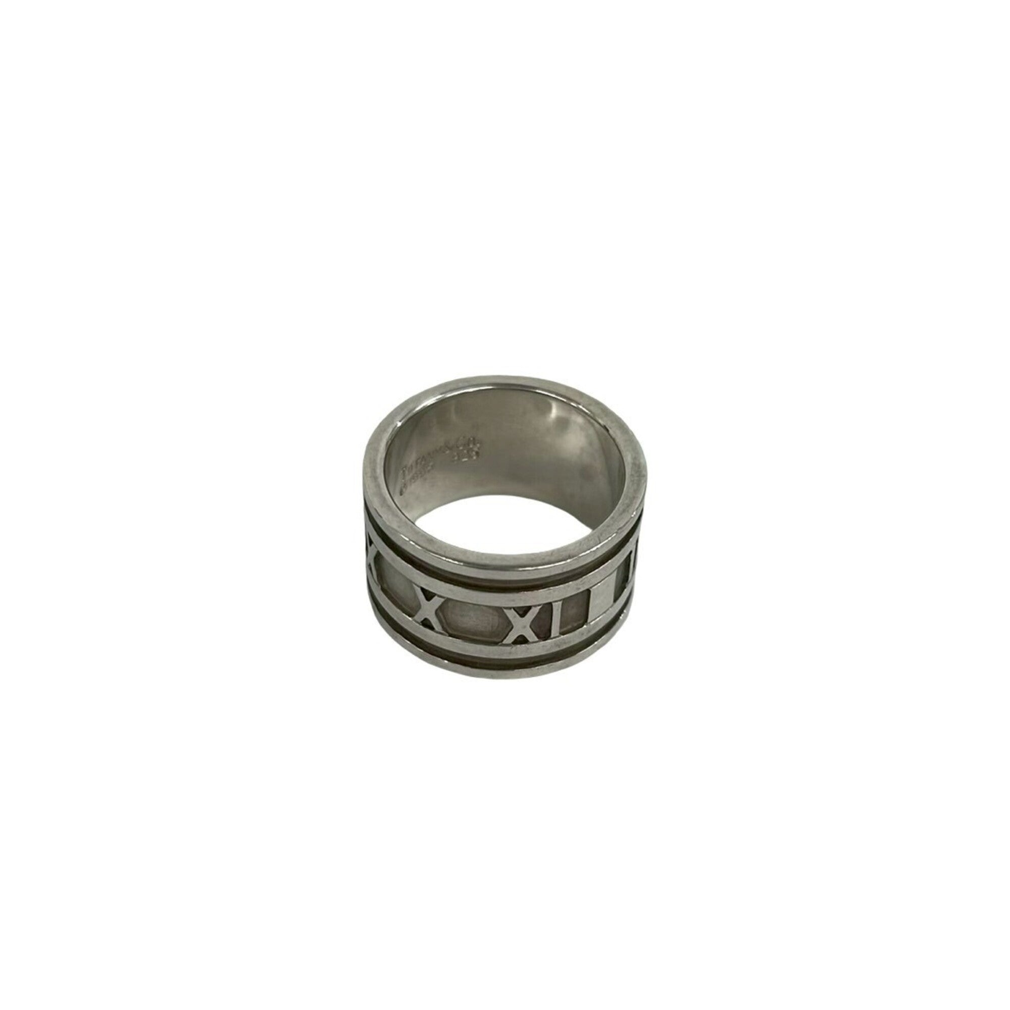 Tiffany Silver Silver 925 Band Ring (Pre-Owned)