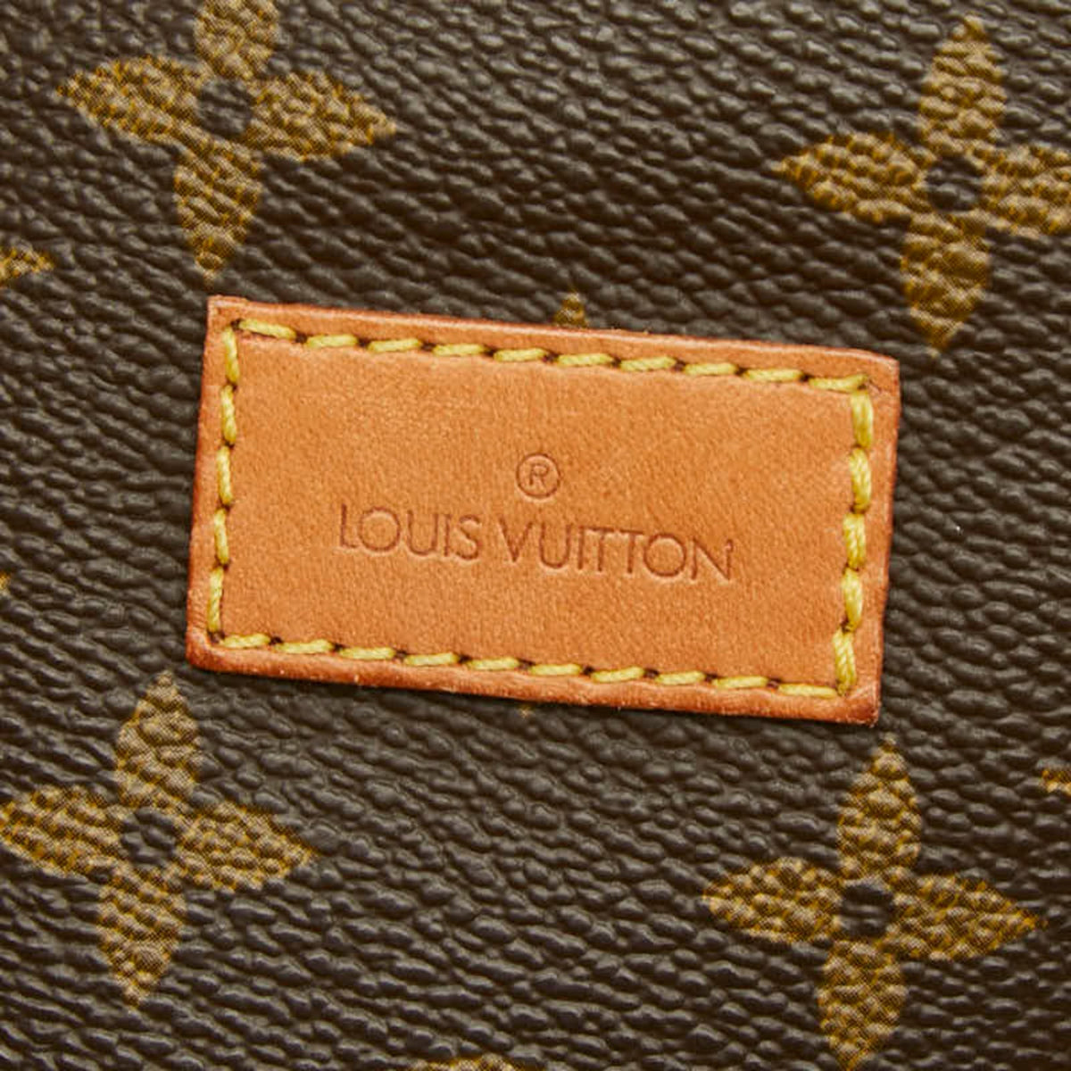 Louis Vuitton Brown Pvc Leather Shoulder Bag (Pre-Owned)