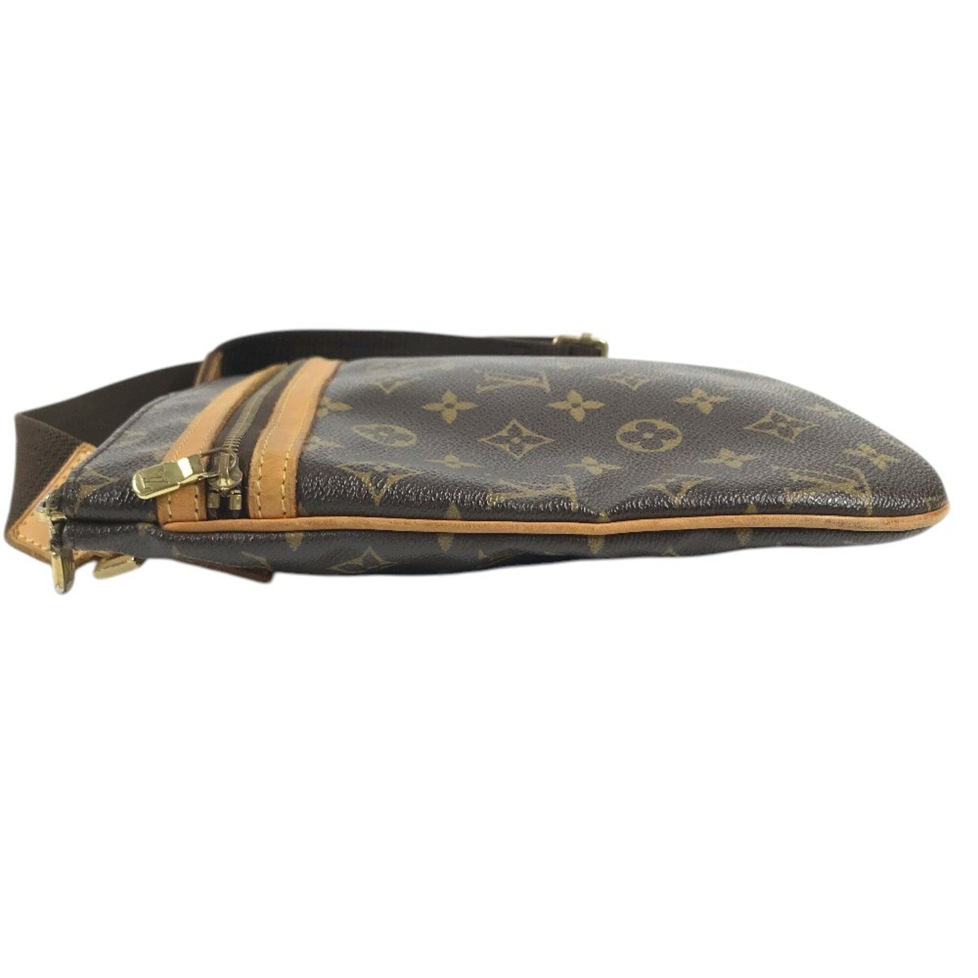 Louis Vuitton Brown Galle Monogram Monogram Pochette Shoulder Bag (Pre-Owned)