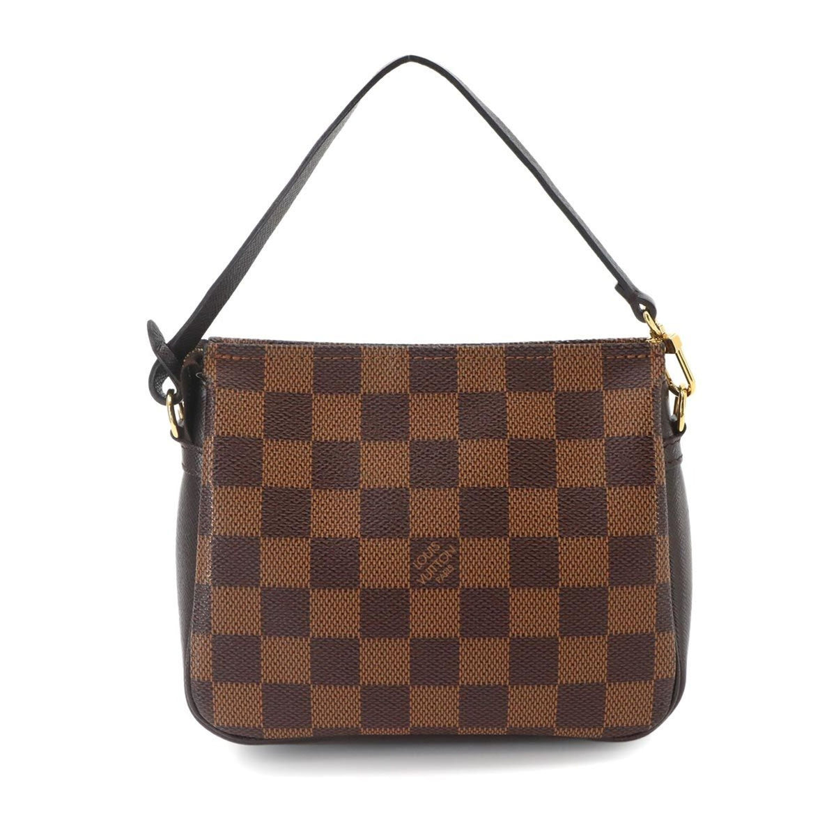 Louis Vuitton Damier Canvas Ebene Damier Canvas Handbag Pouch (Pre-Owned)