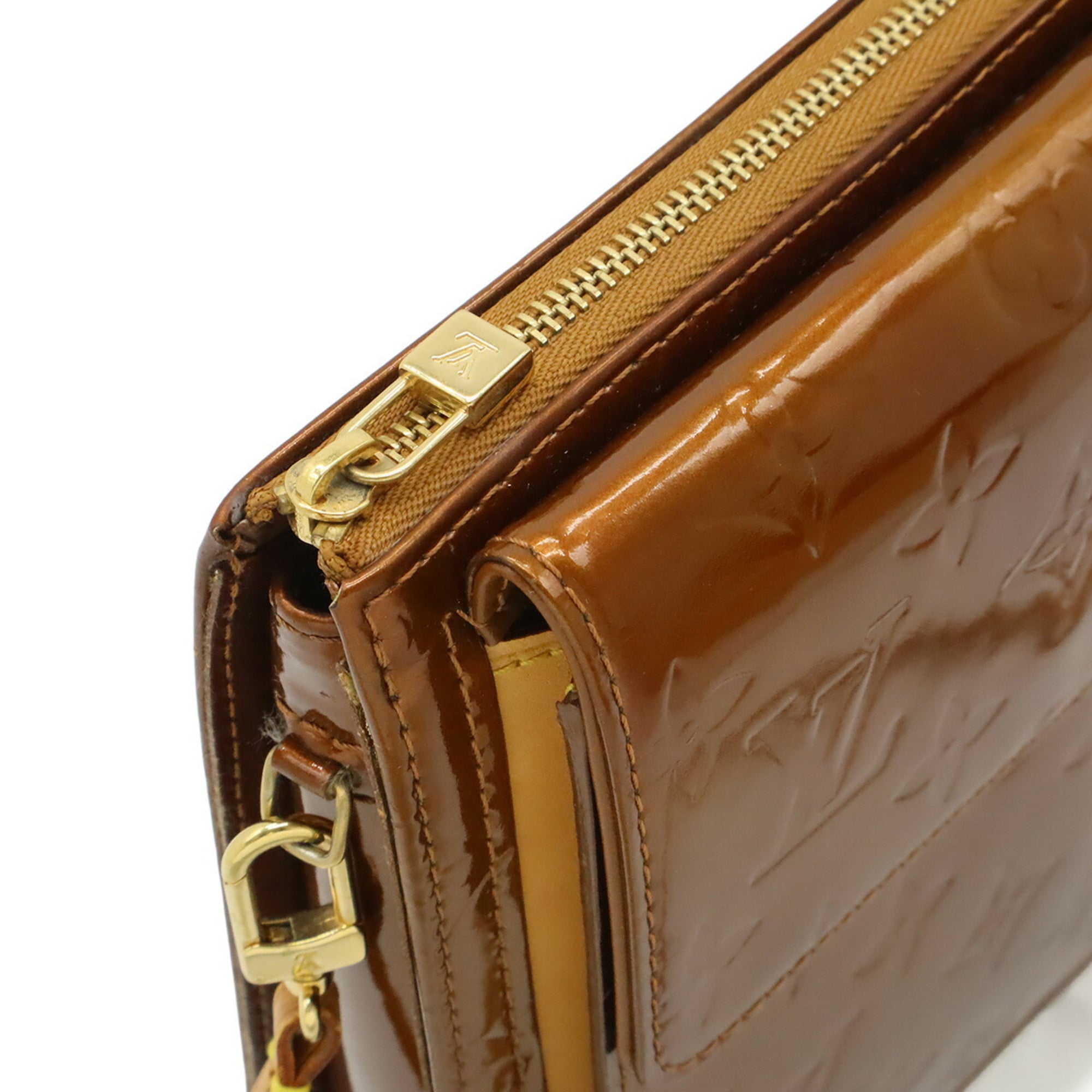 Louis Vuitton Bronze Shoulder Bag (Pre-Owned)