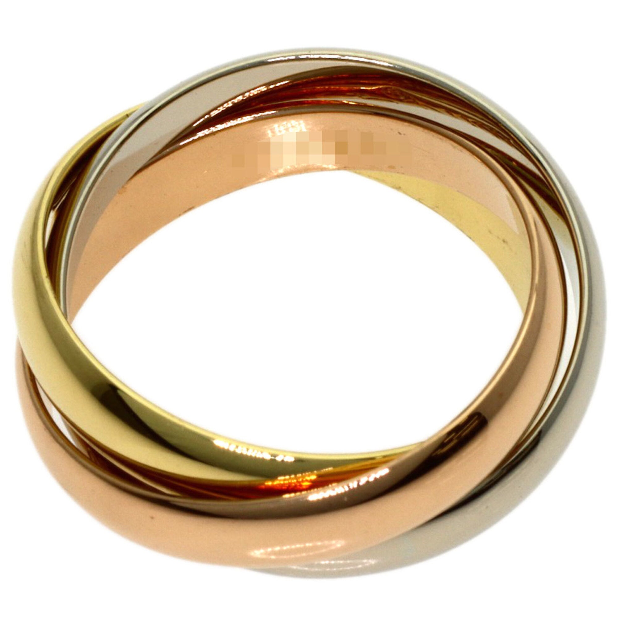 Cartier Yellow Gold (18K) Pink Gold (18K) White Gold (18K) Band Ring (Pre-Owned)