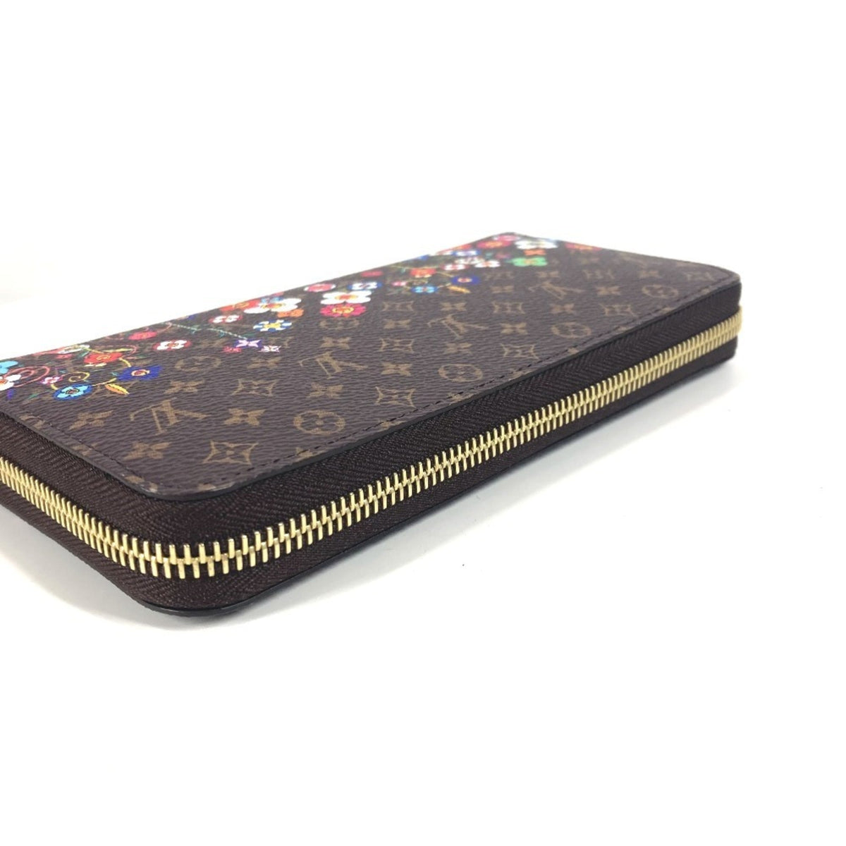 Louis Vuitton Monogram Brown Multi-Color Monogram Long Wallet (Bi-Fold) (Pre-Owned)