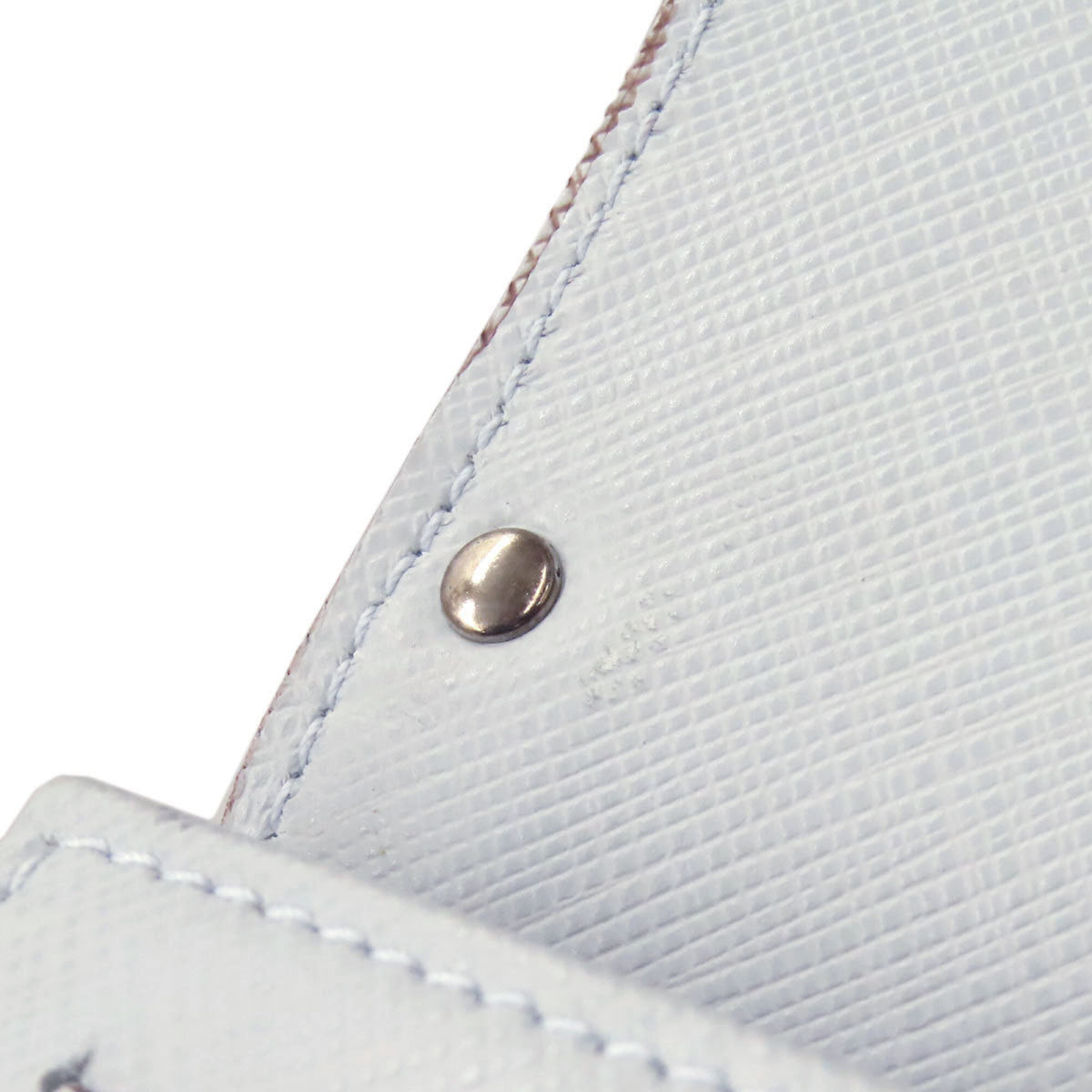 Salvatore Ferragamo Light Blue Leather Wallet (Bi-Fold) (Pre-Owned)