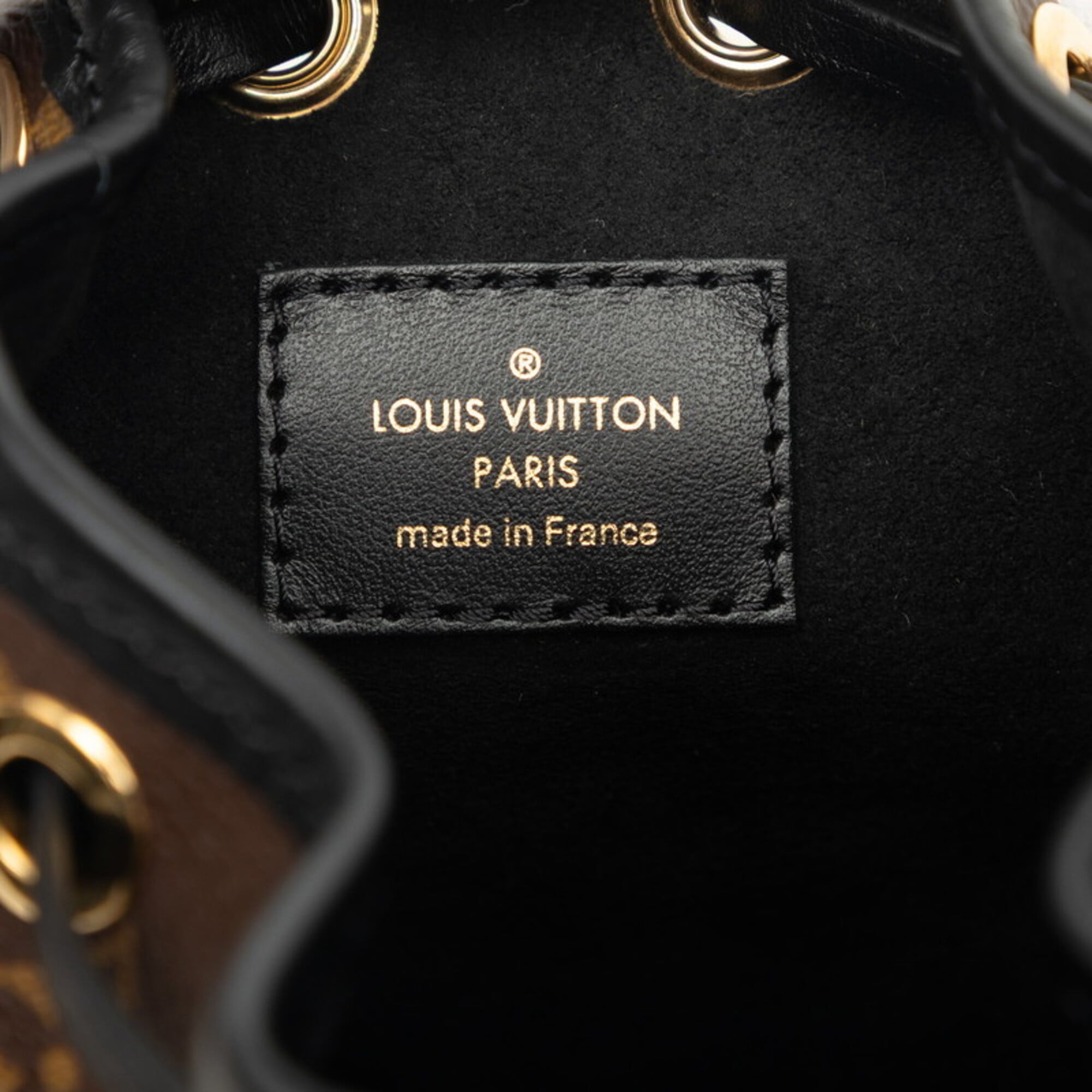 Louis Vuitton Monogram Black Brown Pvc Leather Handbag Shoulder Bag (Pre-Owned)
