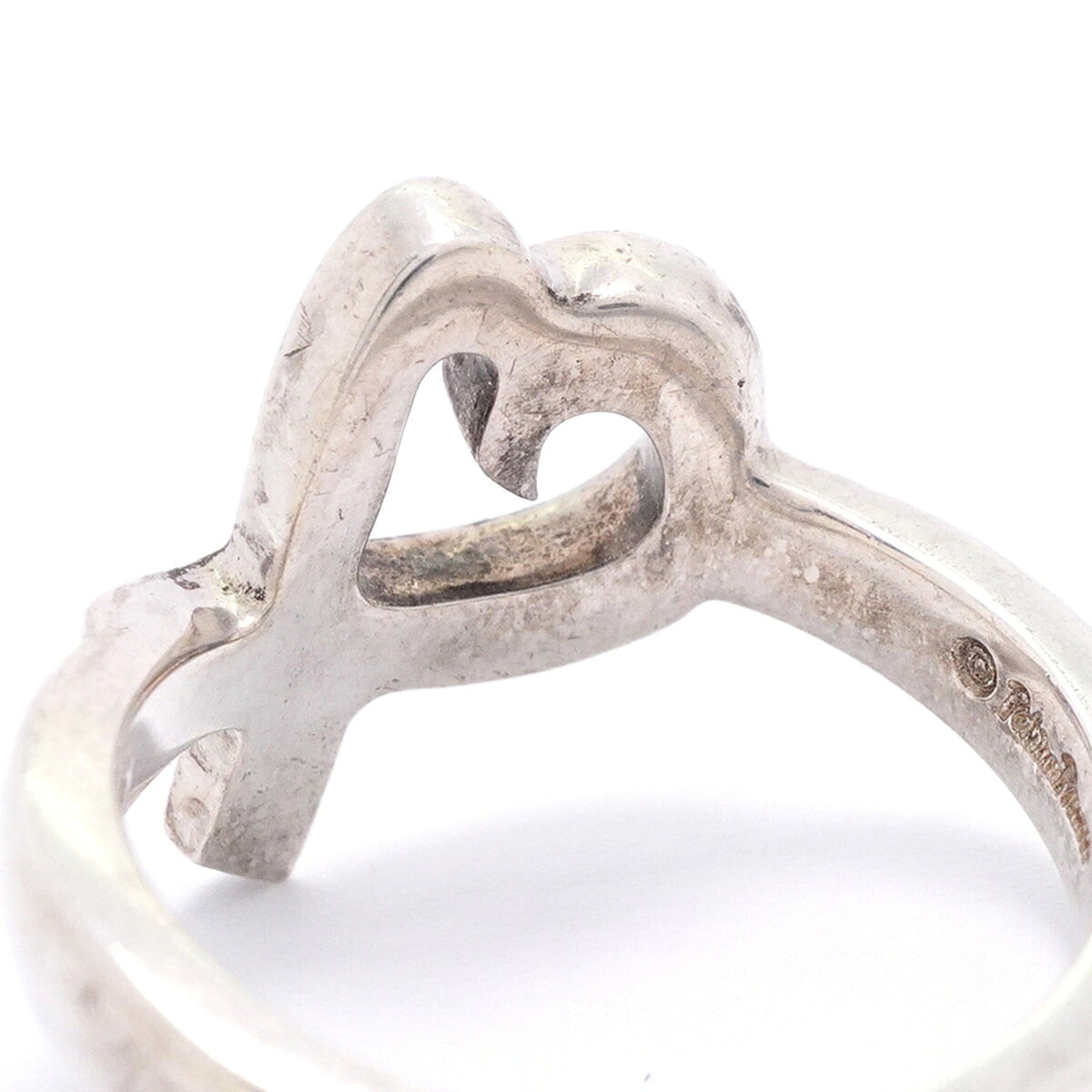 Tiffany Silver 925 Band Ring (Pre-Owned)