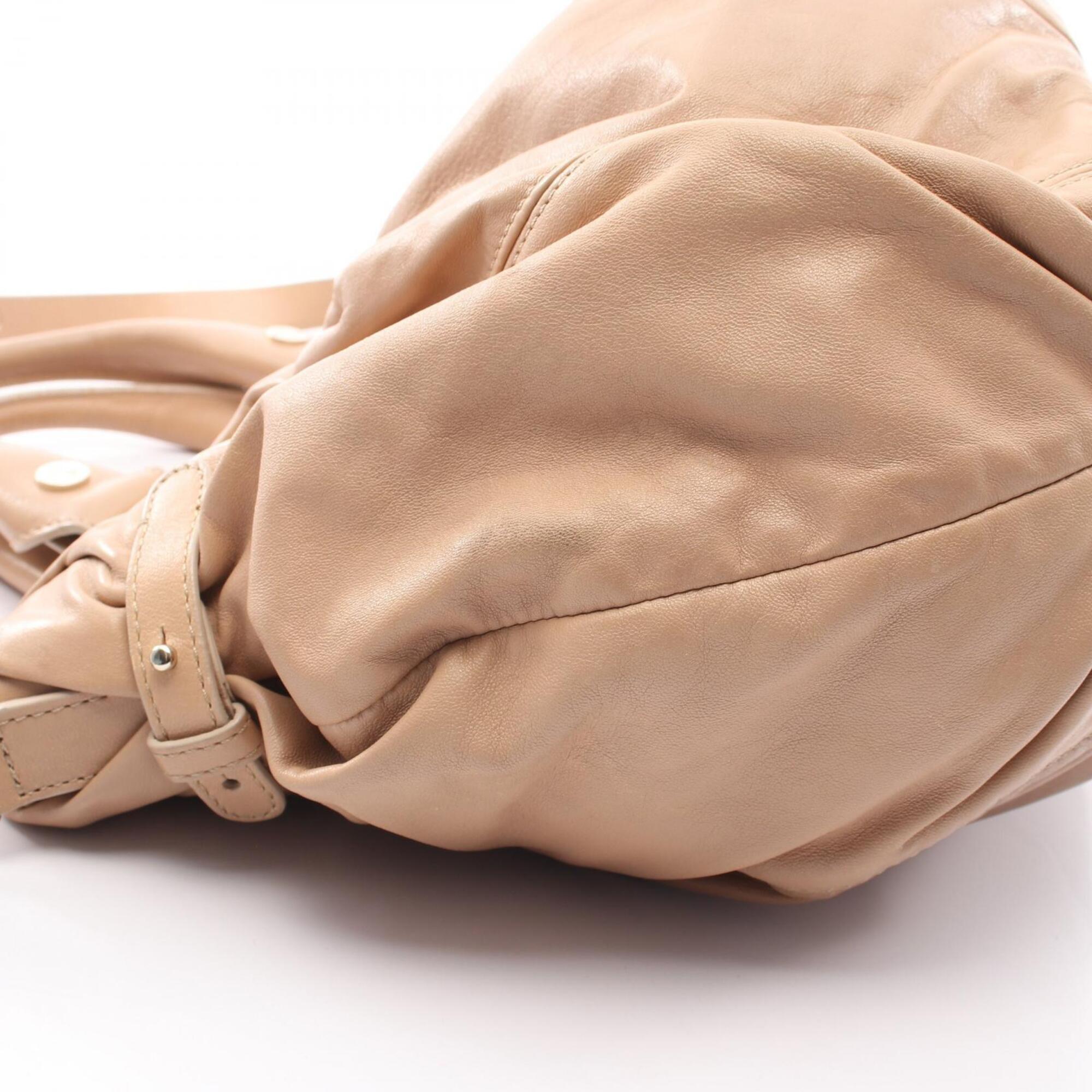 Celine Beige Leather Handbag (Pre-Owned)