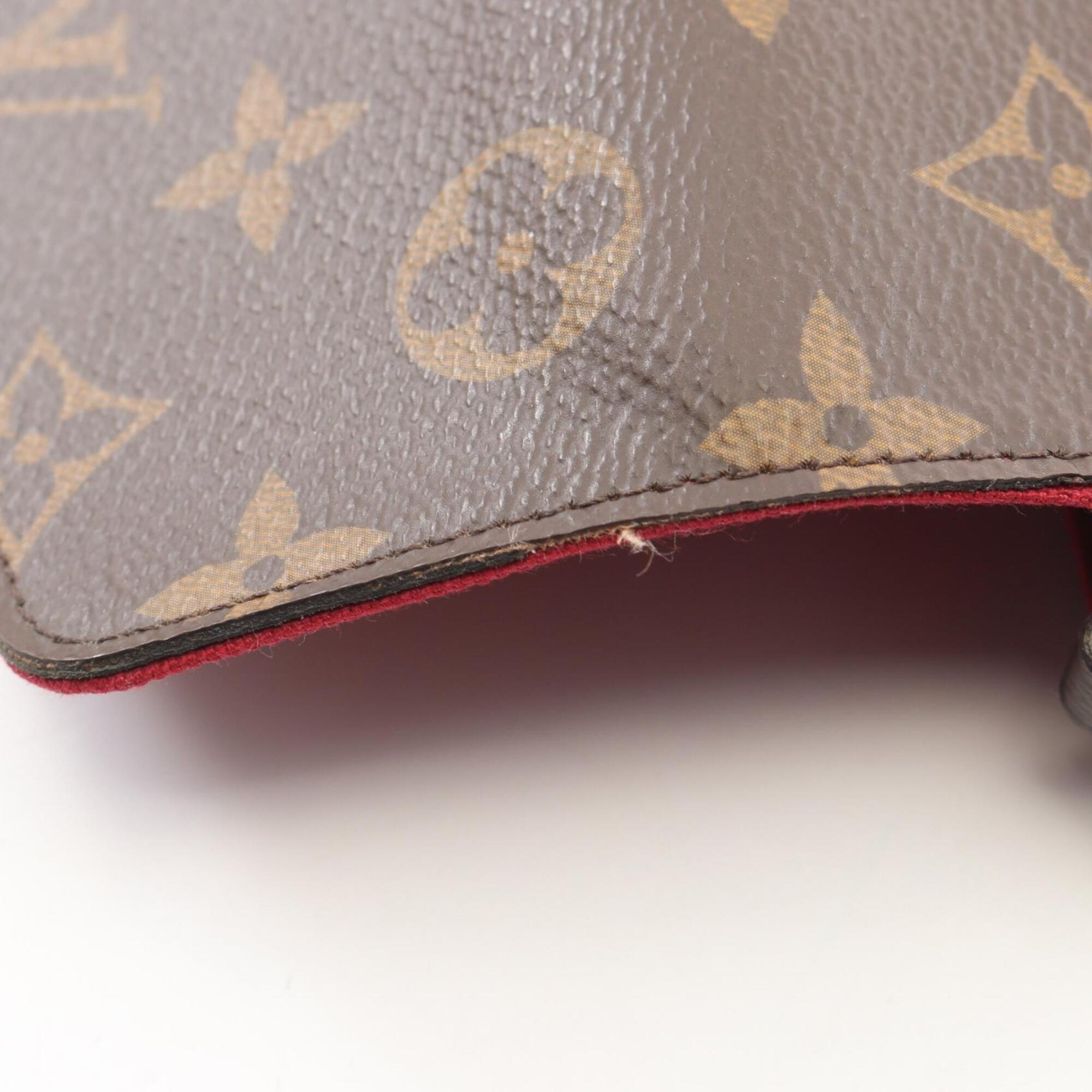 Louis Vuitton Brown Monogram Monogram Leather Handbag Pochette Shoulder Bag (Pre-Owned)