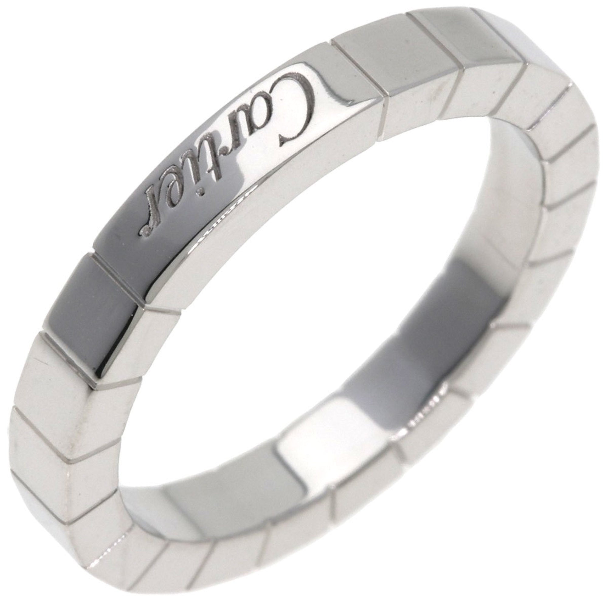 Cartier Lanieres White Gold White Gold (18K) Band Ring (Pre-Owned)