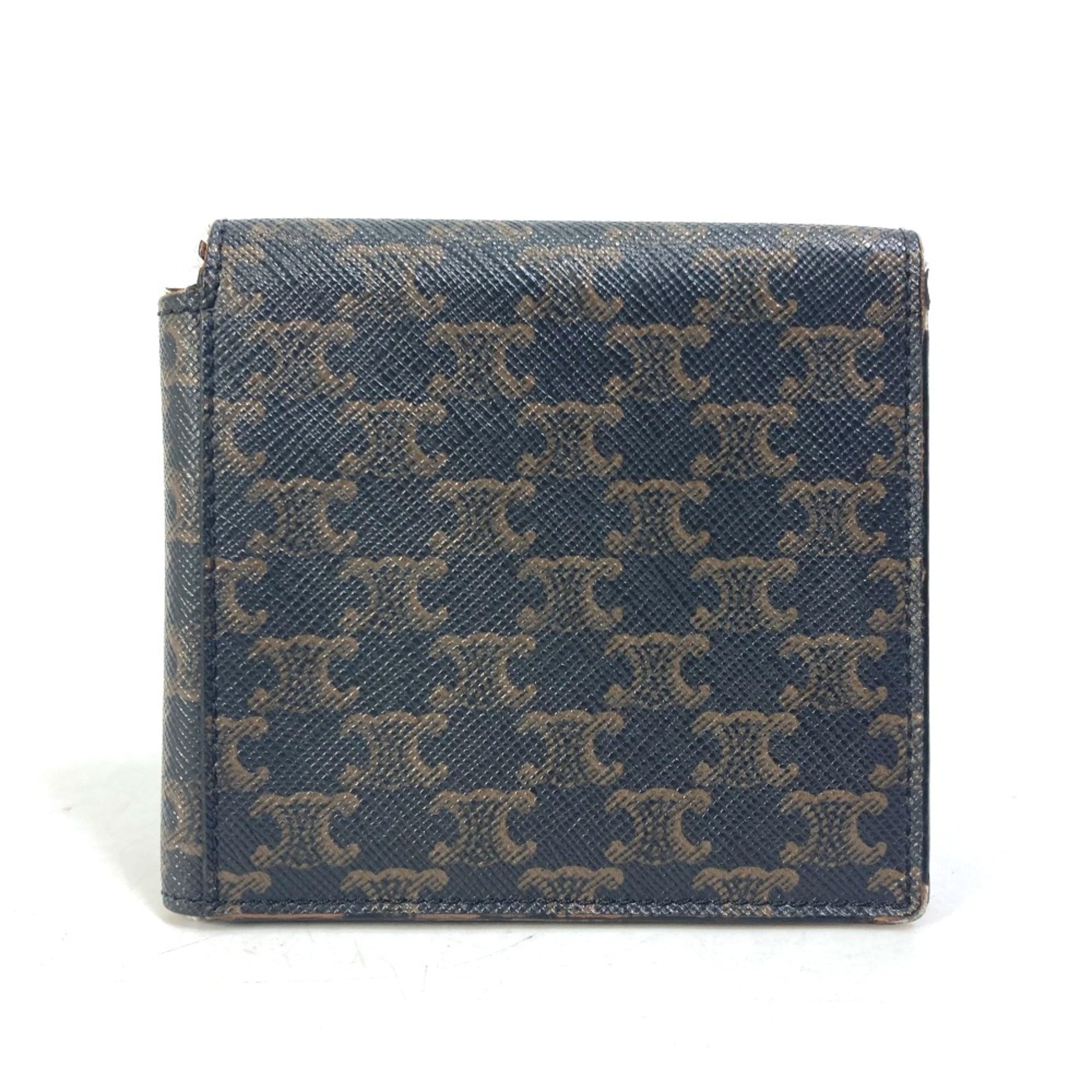 Celine Brown Leather Wallet (Bi-Fold) (Pre-Owned)
