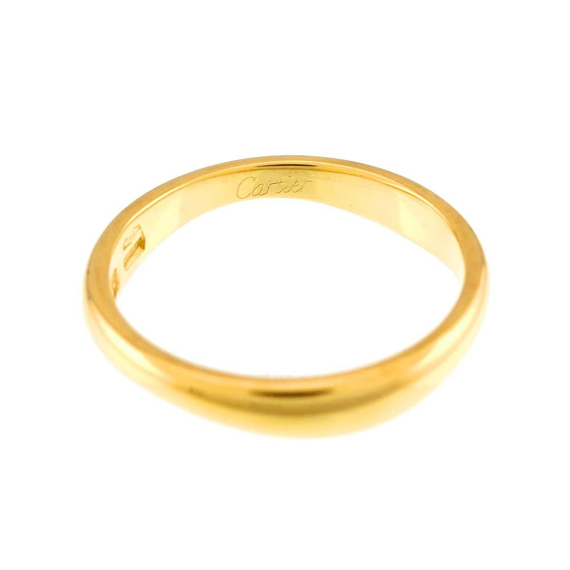 Cartier Yellow Gold (18K) White Gold (18K) Band Ring (Pre-Owned)