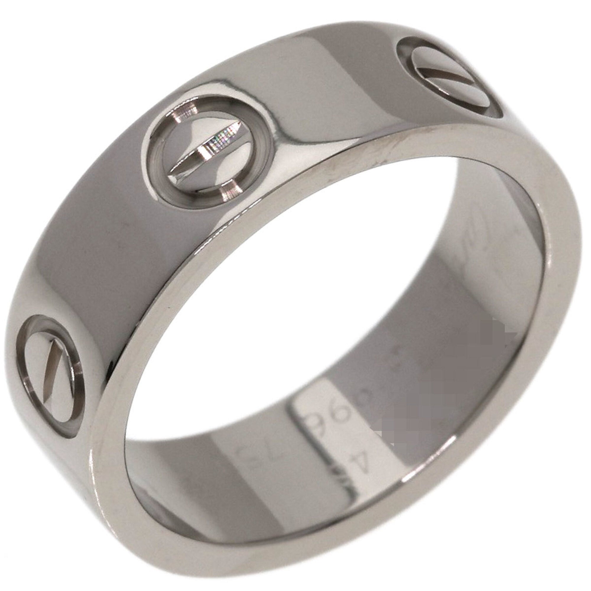 Cartier Love White Gold (18K) Band Ring (Pre-Owned)
