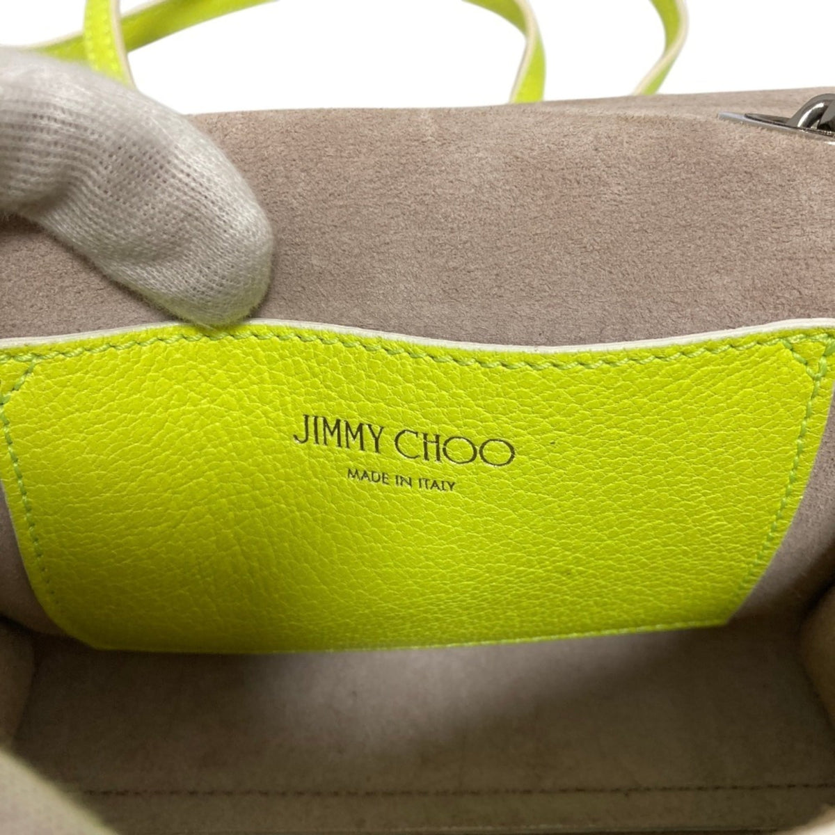 Jimmy Choo Yellow Shoulder Bag (Pre-Owned)