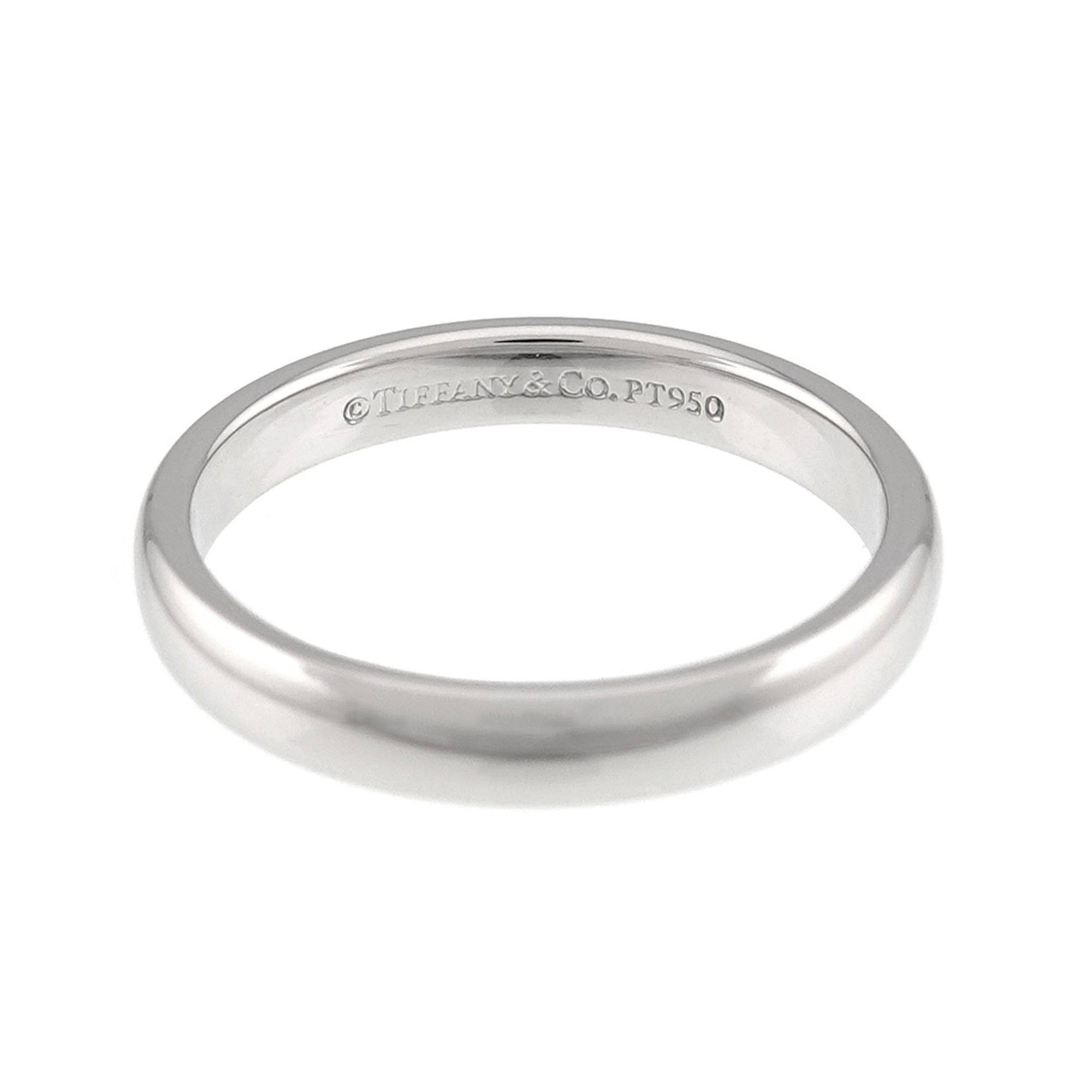 Tiffany Platinum 950 Band Ring (Pre-Owned)