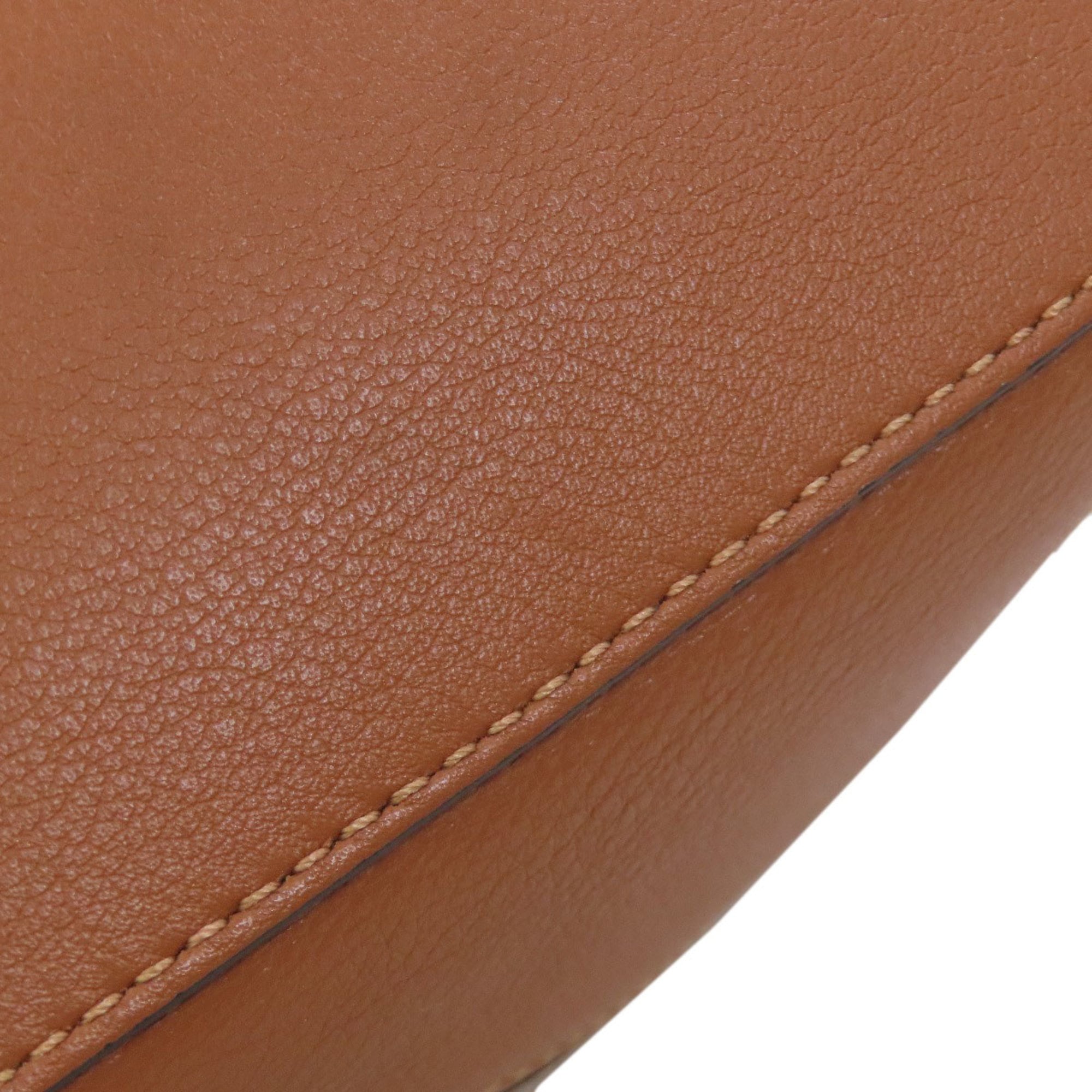 Loewe Brown Leather Handbag (Pre-Owned)