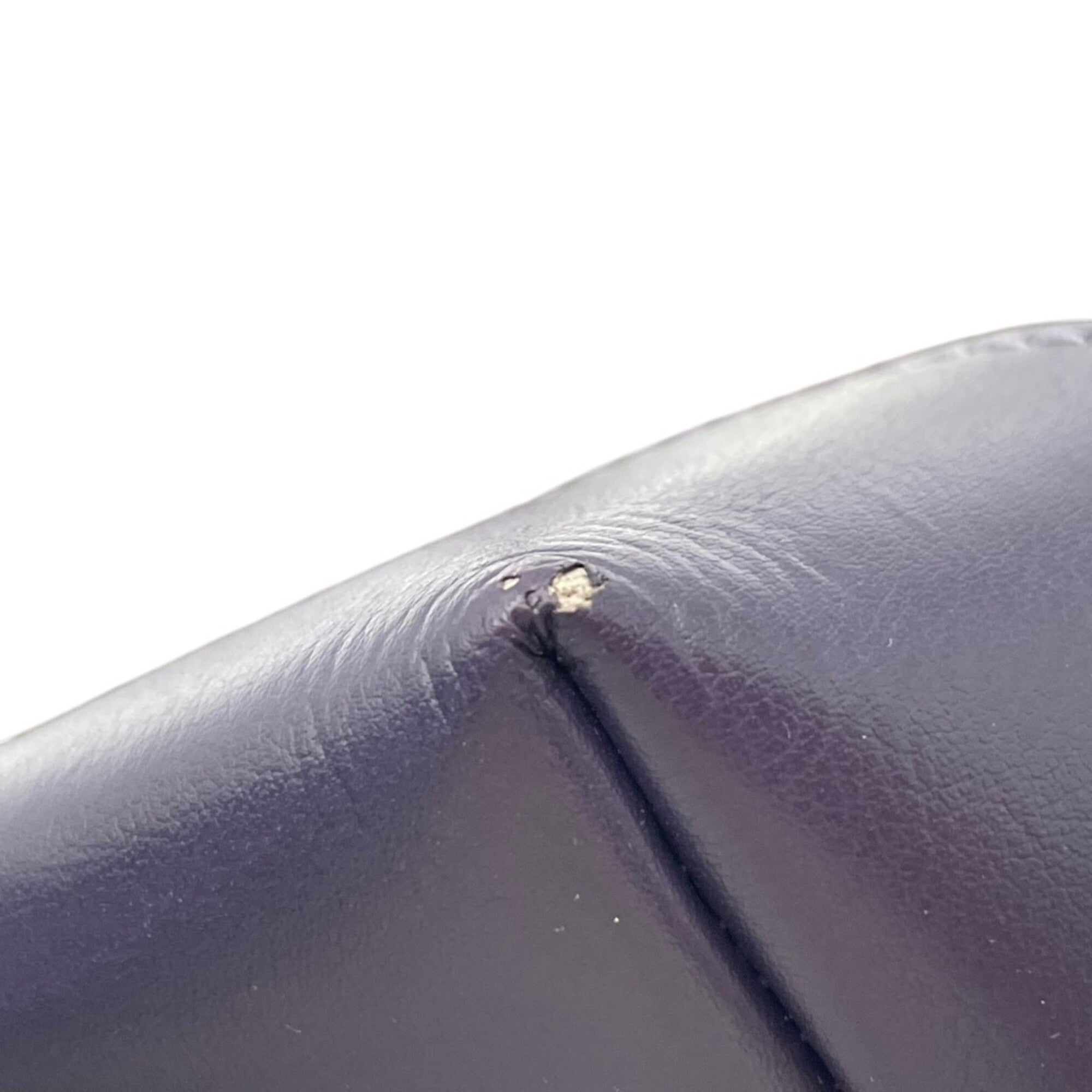 Coach Brown Purple Pvc Leather Handbag Tote Bag (Pre-Owned)
