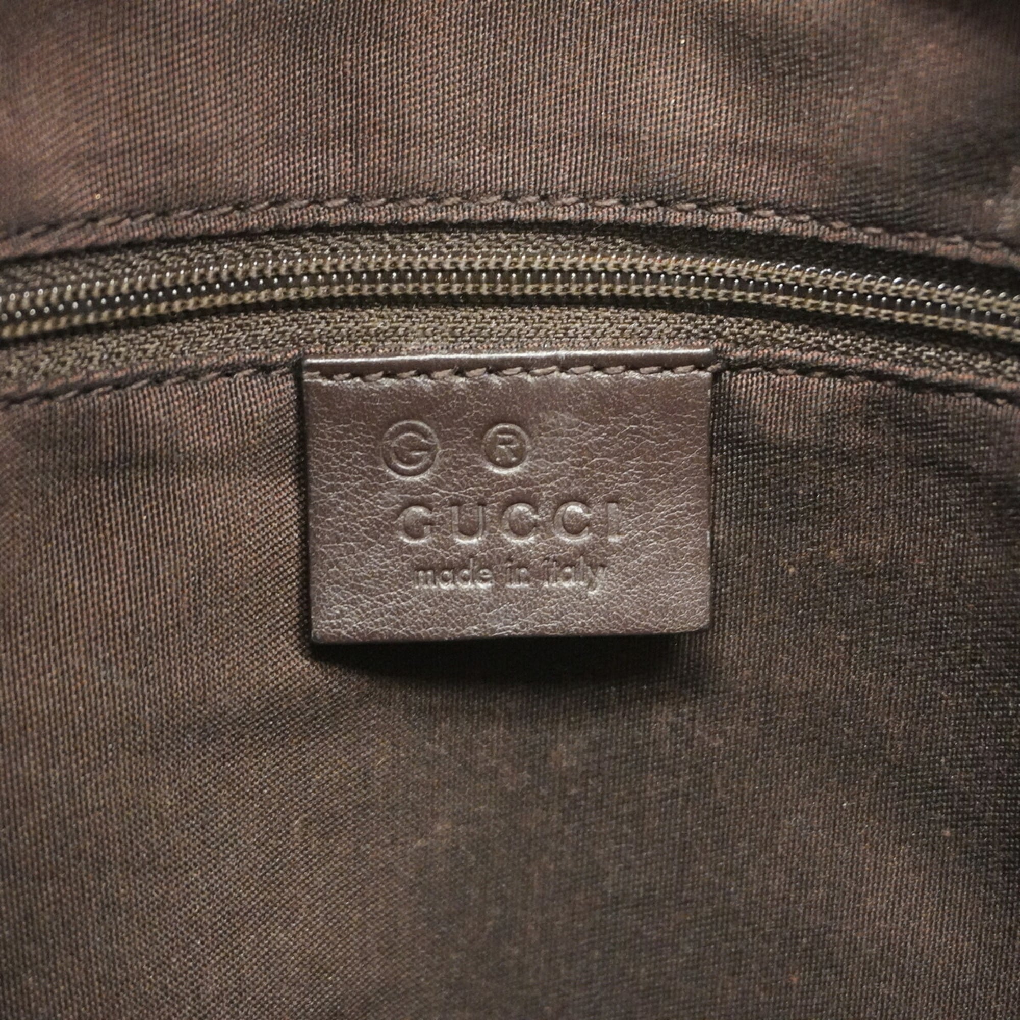 Gucci Brown Pvc Shoulder Bag (Pre-Owned)