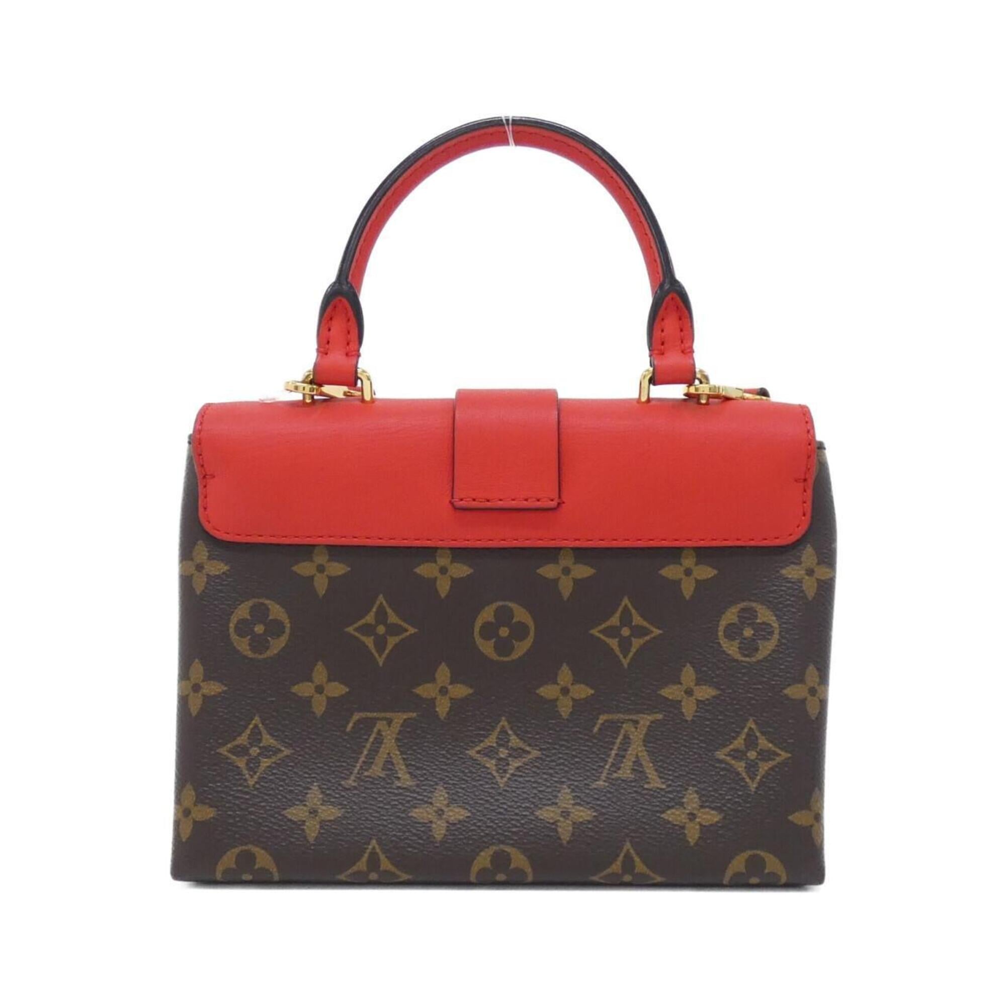 Louis Vuitton Brown Coquelicots Red Color Coated Canvas Leather Handbag (Pre-Owned)