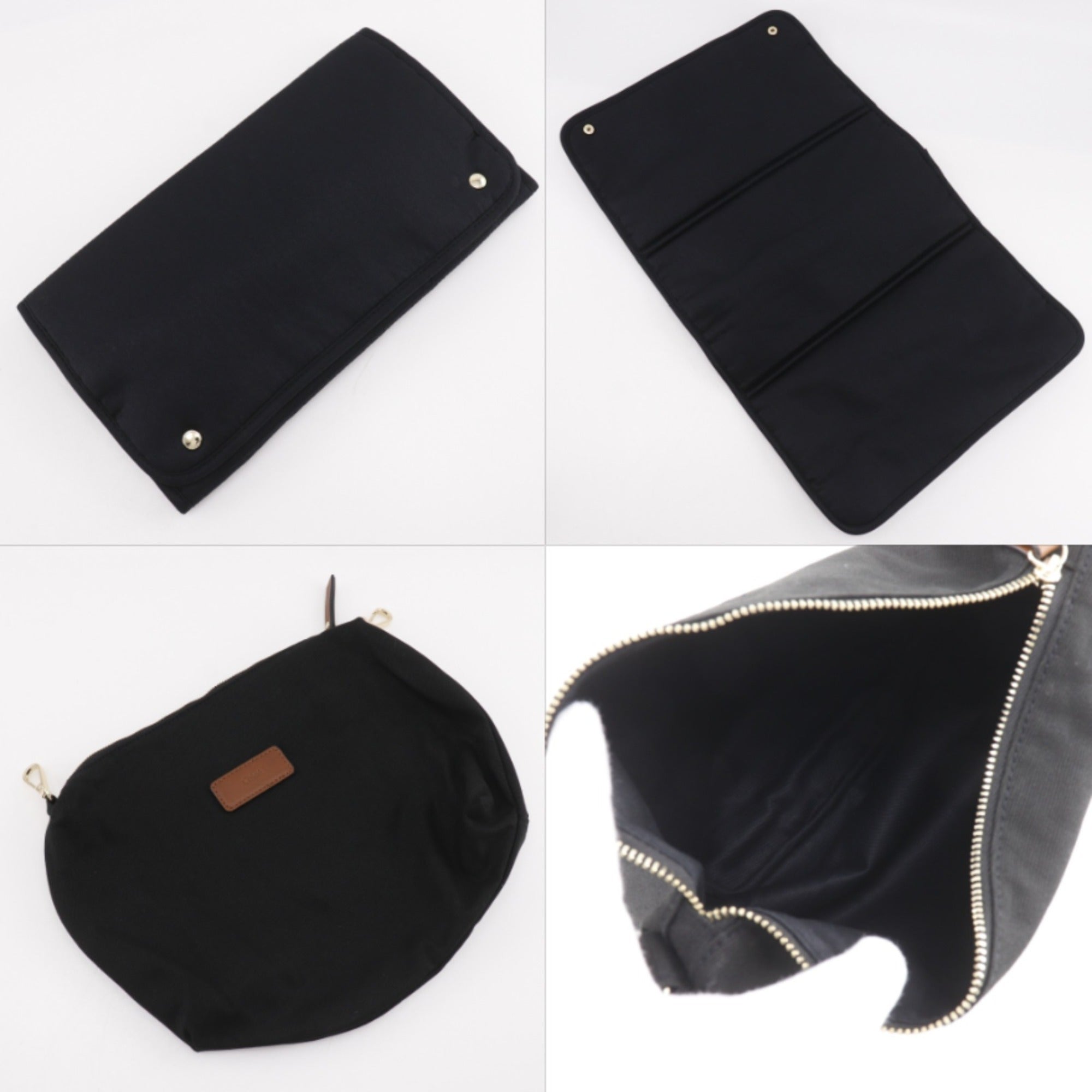Chloé Black Canvas Tote Bag (Pre-Owned)