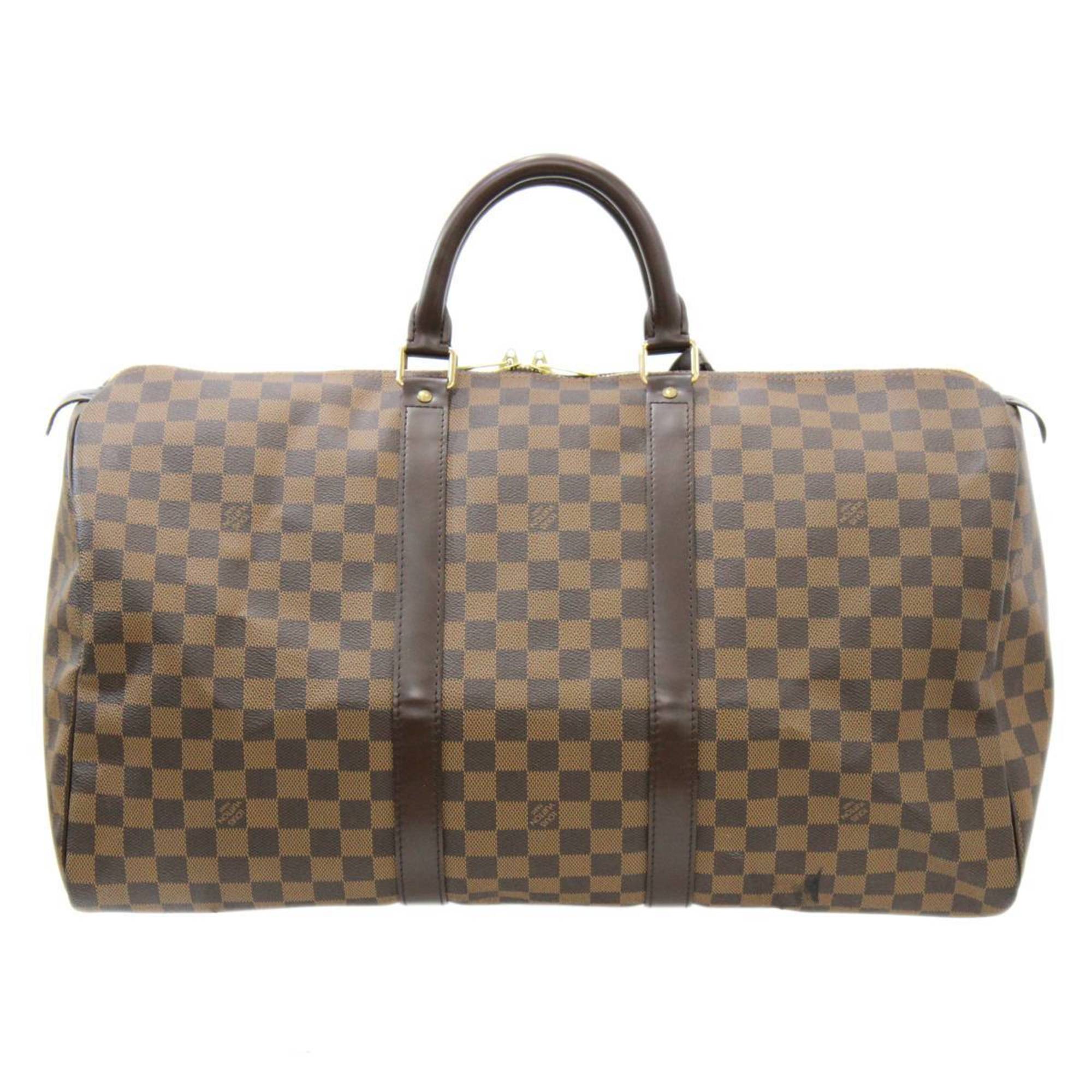 Louis Vuitton Damier Ebene Boston Bag (Pre-Owned)