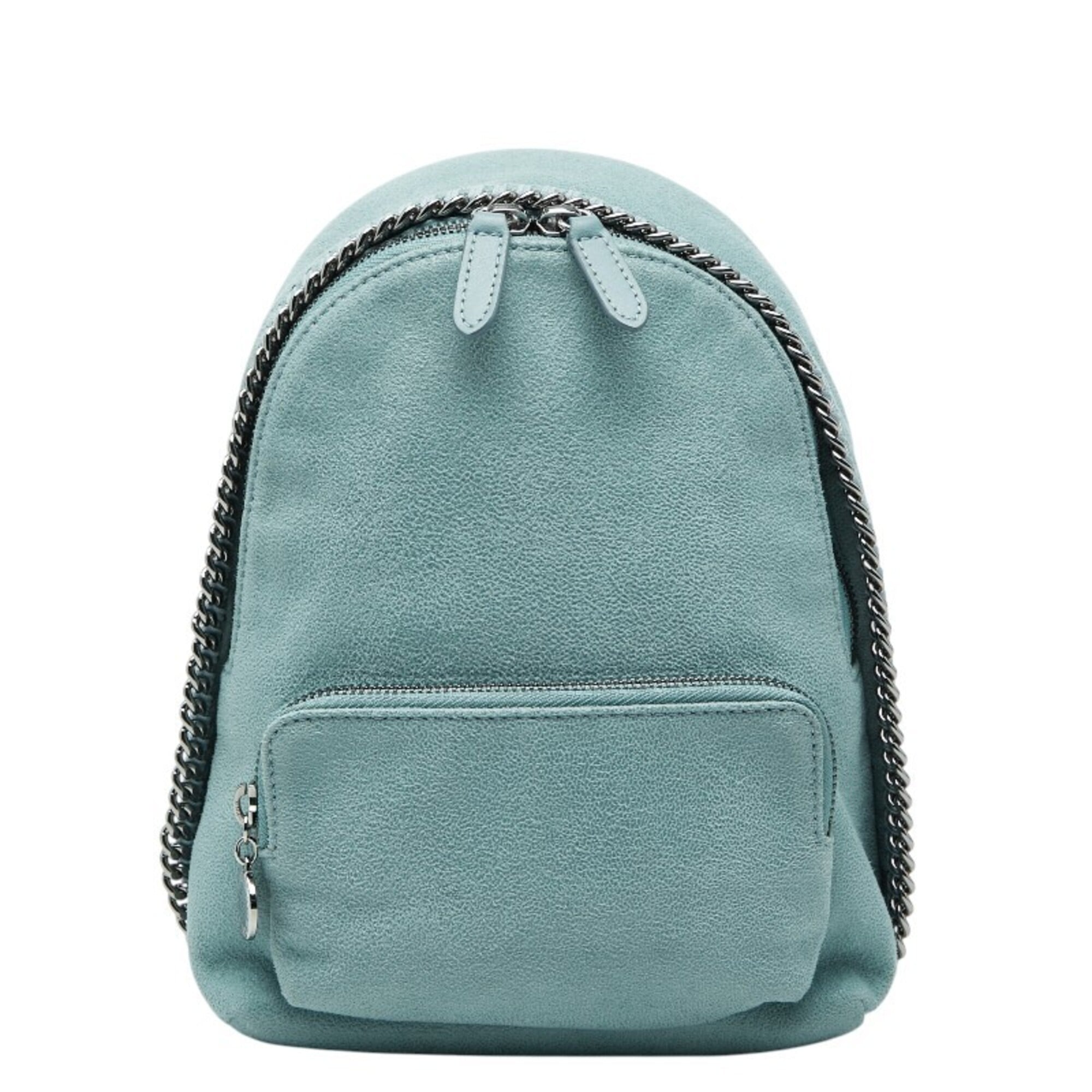 Stella Mccartney Blue Suede Backpack (Pre-Owned)