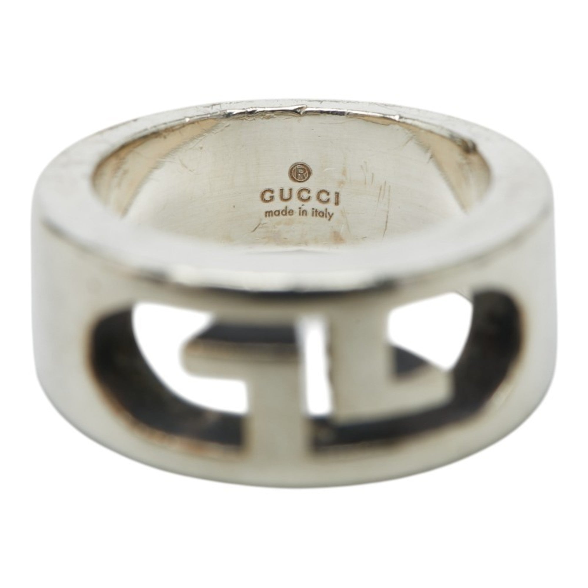 Gucci Silver Silver 925 Band Ring (Pre-Owned)