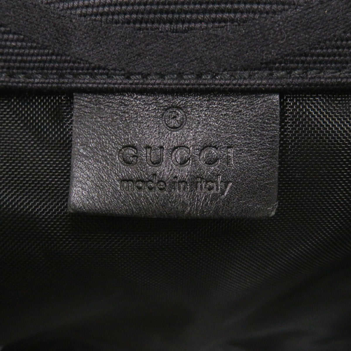 Gucci Black Canvas Shoulder Bag (Pre-Owned)