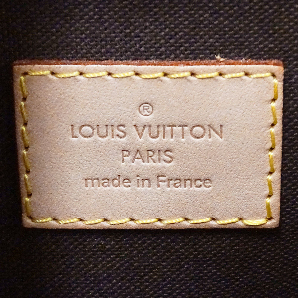 Louis Vuitton Brown Monogram Canvas Shoulder Bag (Pre-Owned)