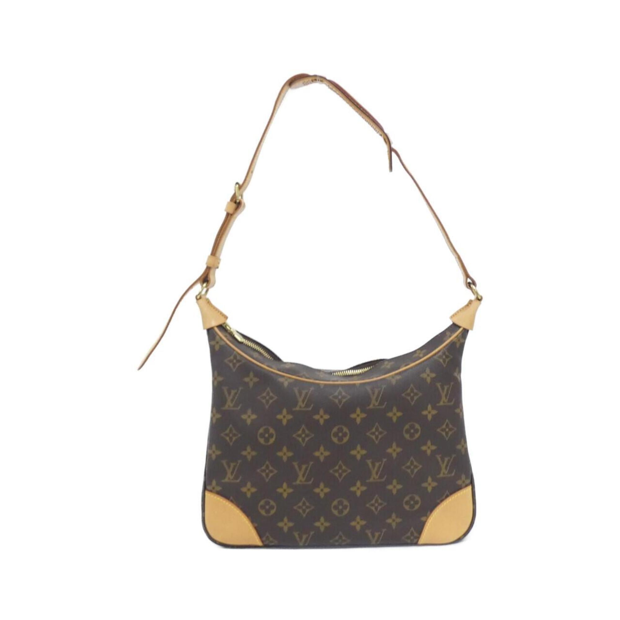 Louis Vuitton Brown Coated Canvas Shoulder Bag (Pre-Owned)