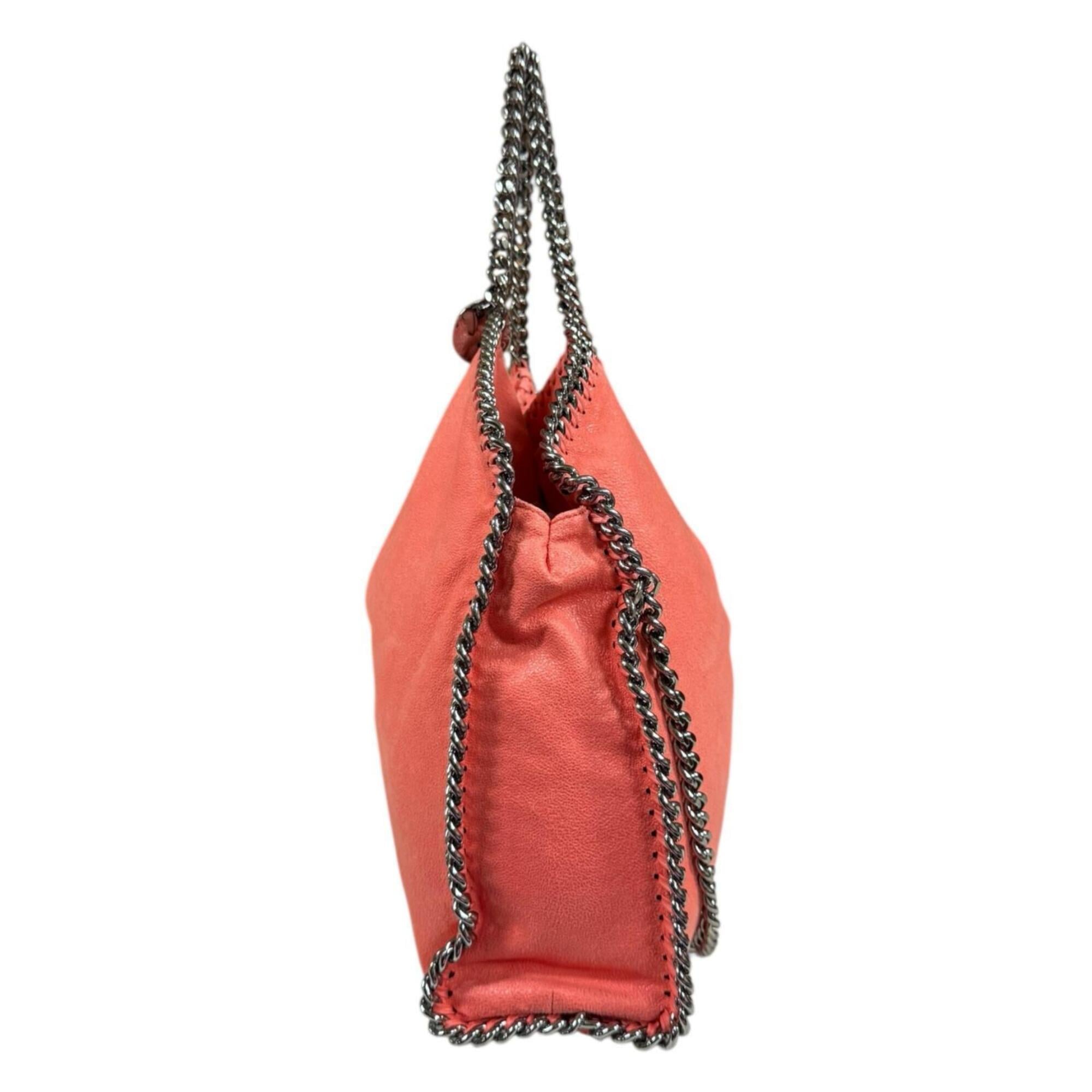Stella Mccartney Orange Polyester Shoulder Bag (Pre-Owned)