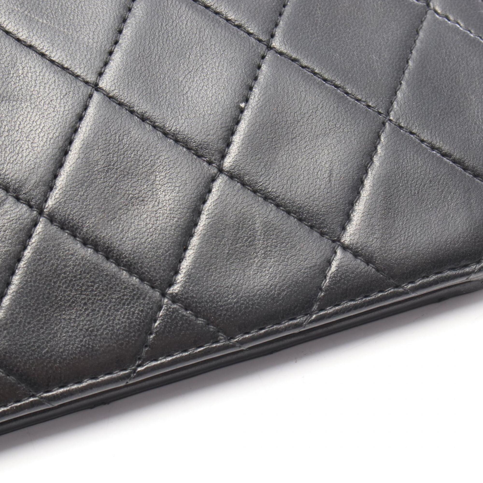 Chanel Matelasse Black Handbag Shoulder Bag (Pre-Owned)