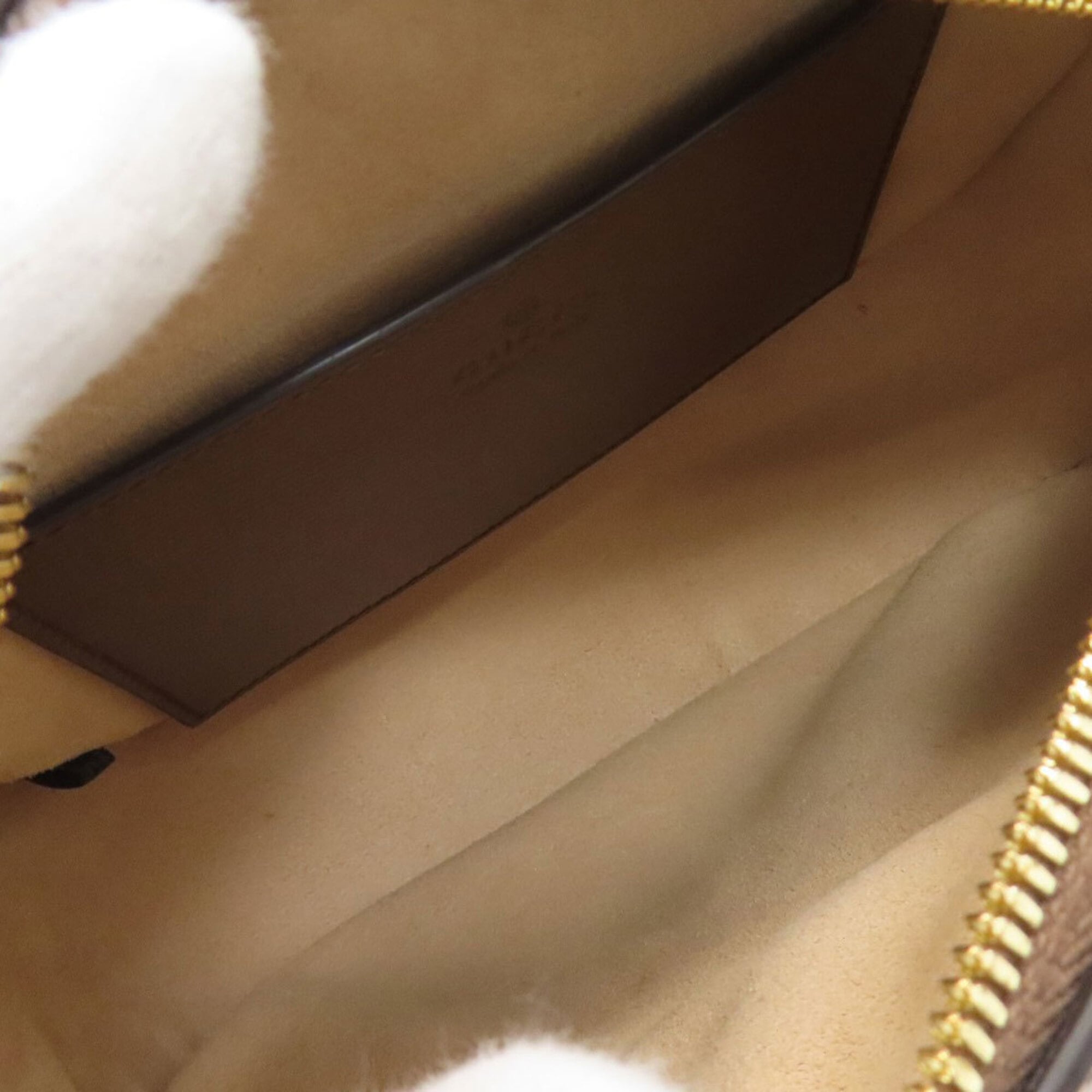 Gucci Horsebit Brown Pvc Shoulder Bag (Pre-Owned)