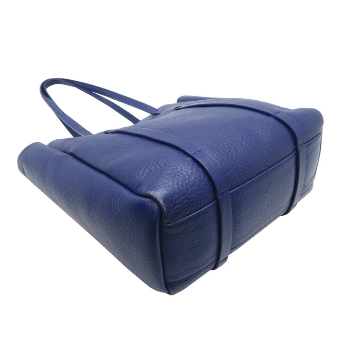 Balenciaga Blue Leather Tote Bag (Pre-Owned)