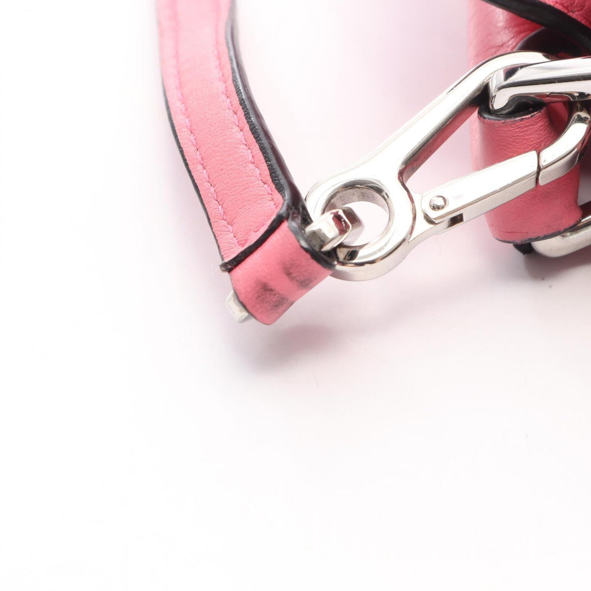Loewe Pink Leather Handbag (Pre-Owned)
