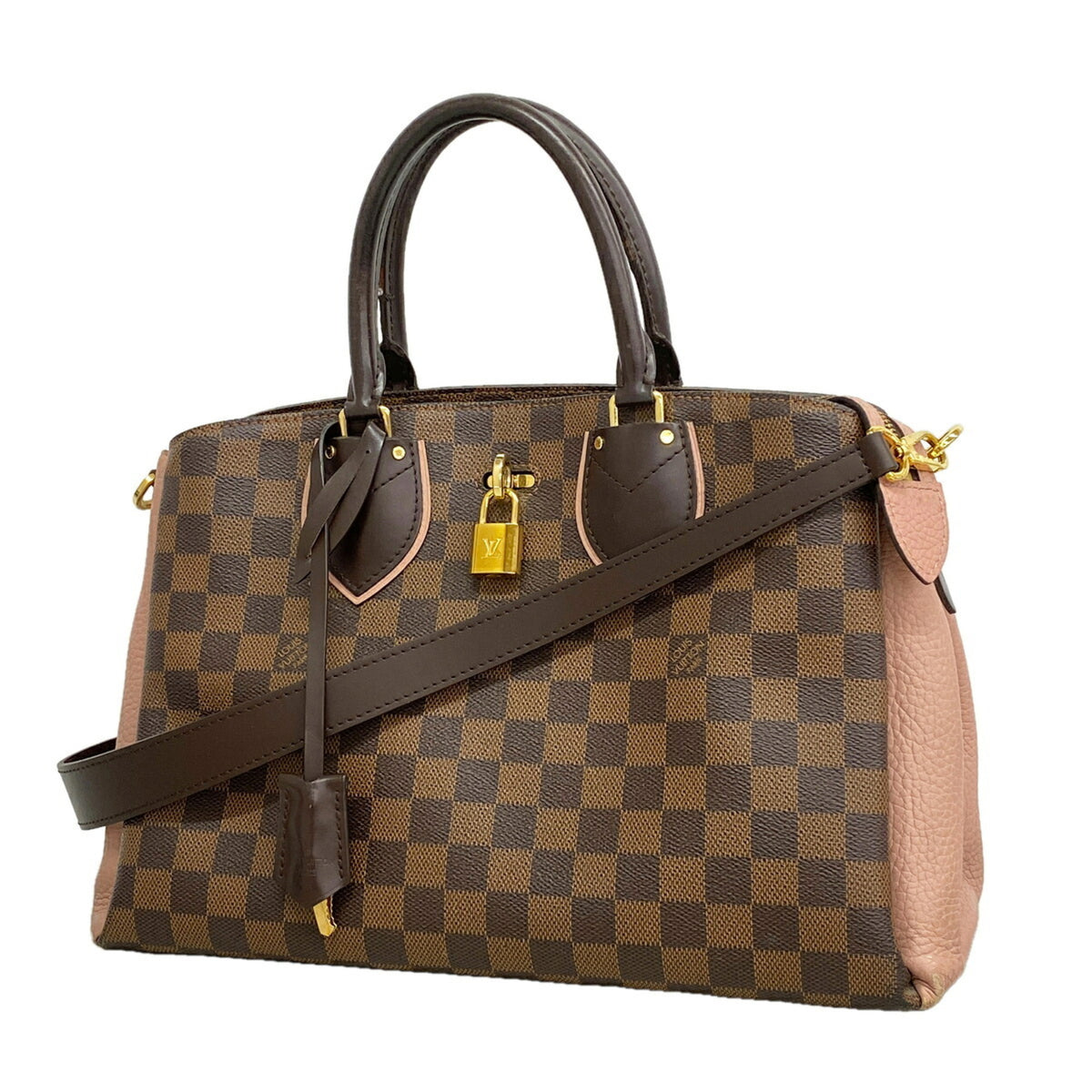 Louis Vuitton Ebene Magnolia Handbag (Pre-Owned)