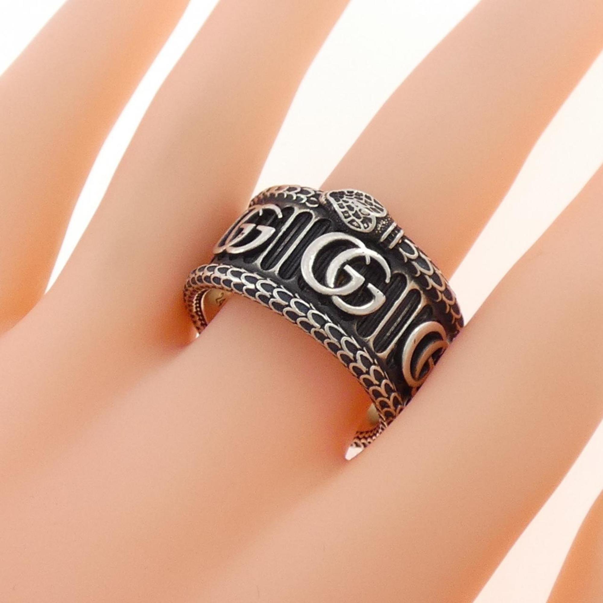 Gucci Silver 925 Band Ring (Pre-Owned)