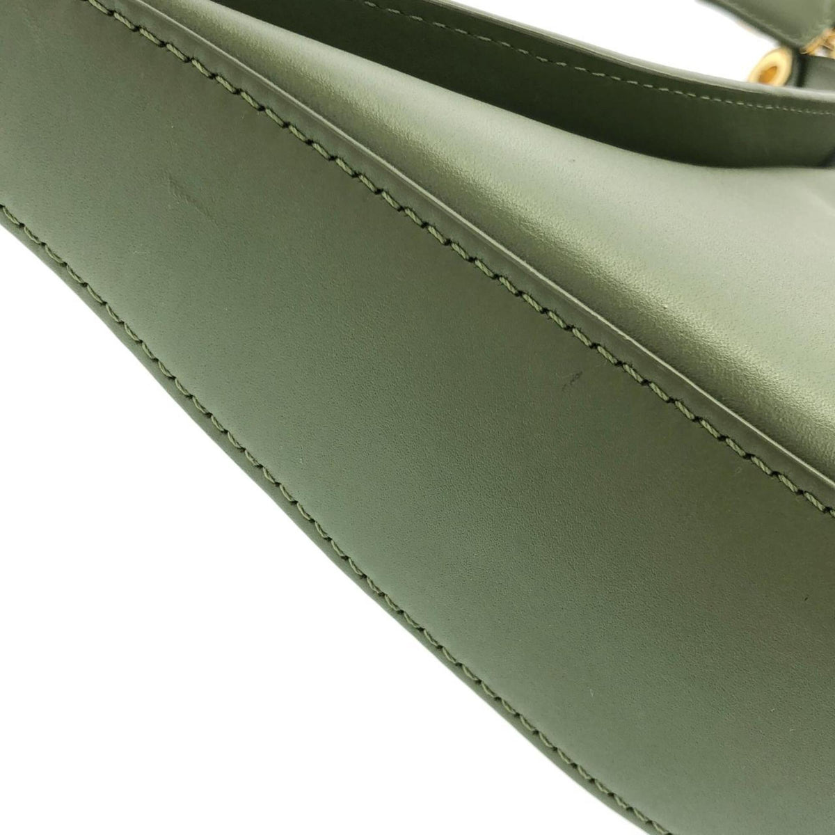 Loewe Green Leather Shoulder Bag (Pre-Owned)