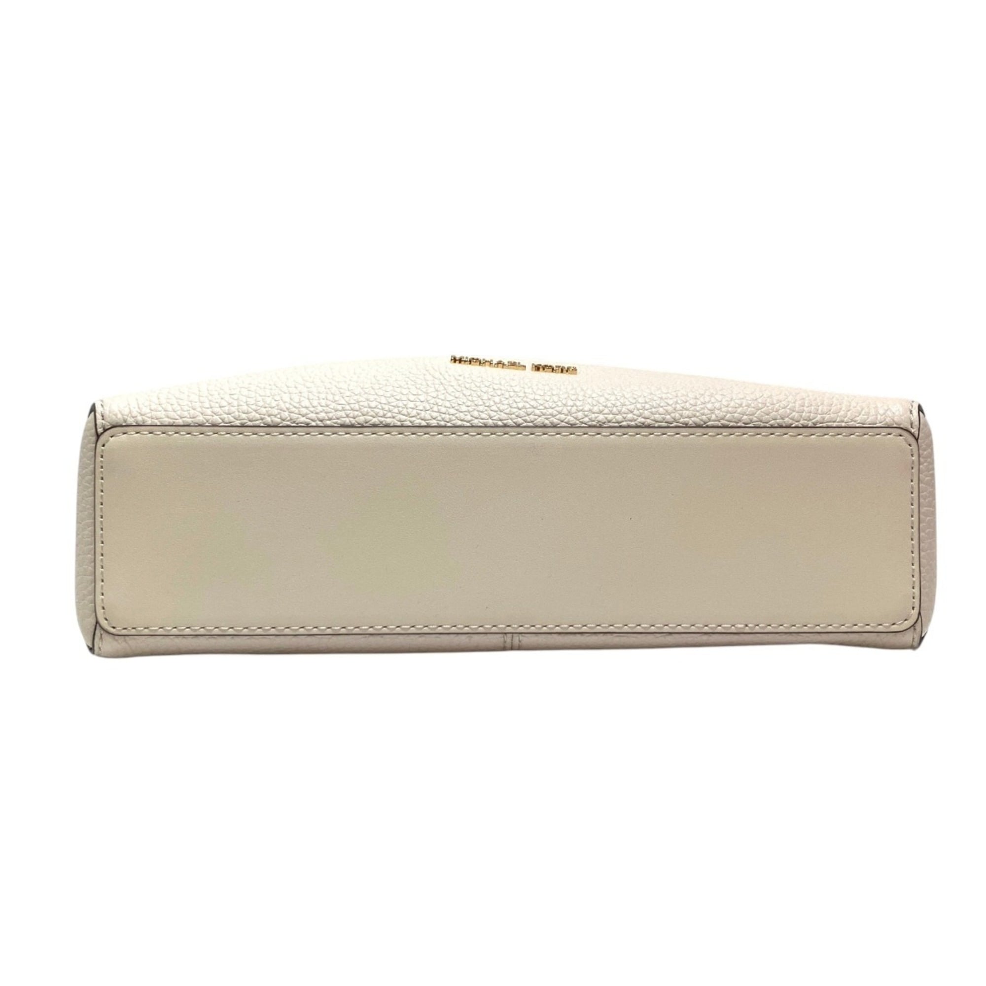 Michael Kors Cream Leather Shoulder Bag (Pre-Owned)